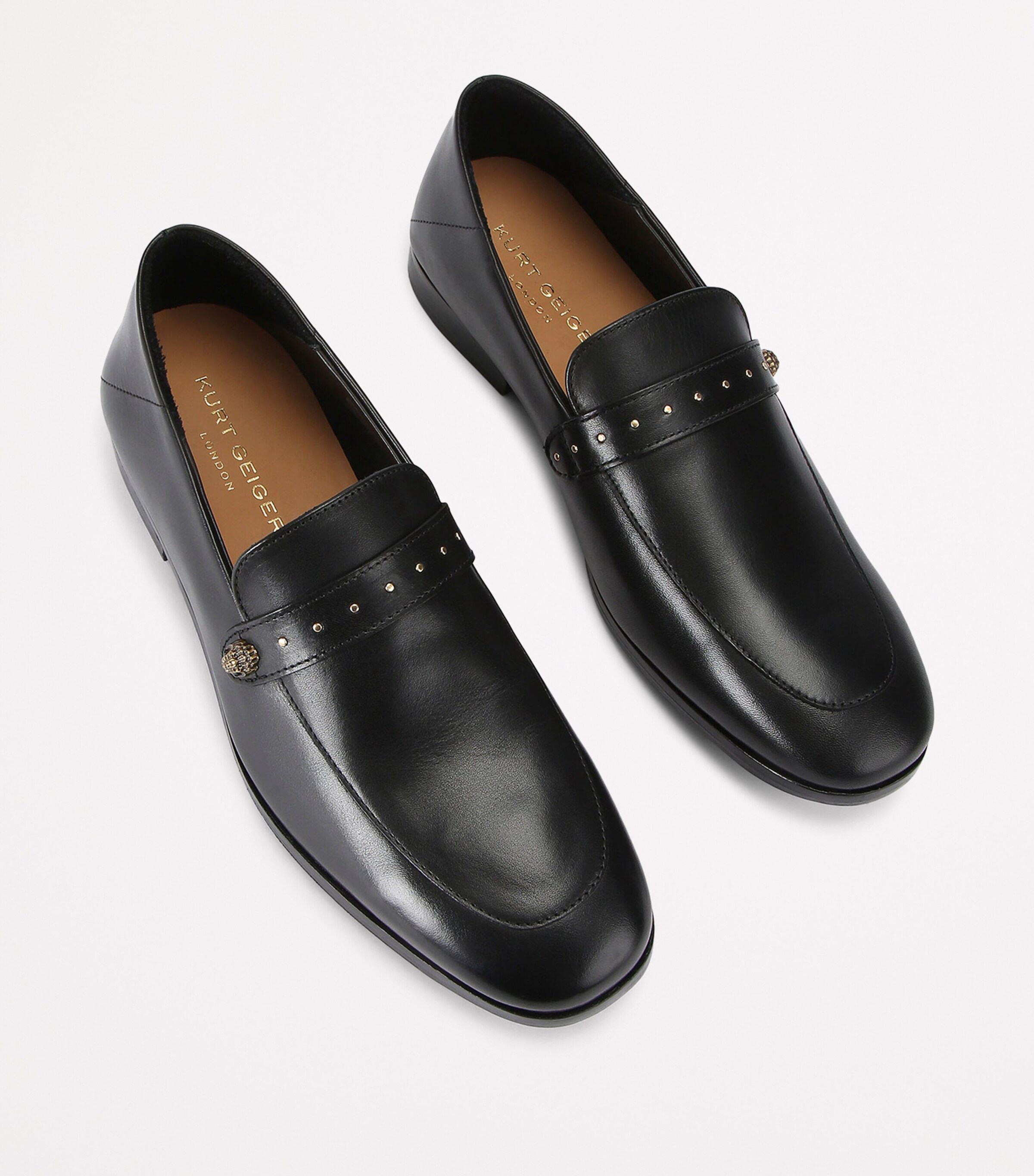 Leather Fraser Loafers BLACK Image 4