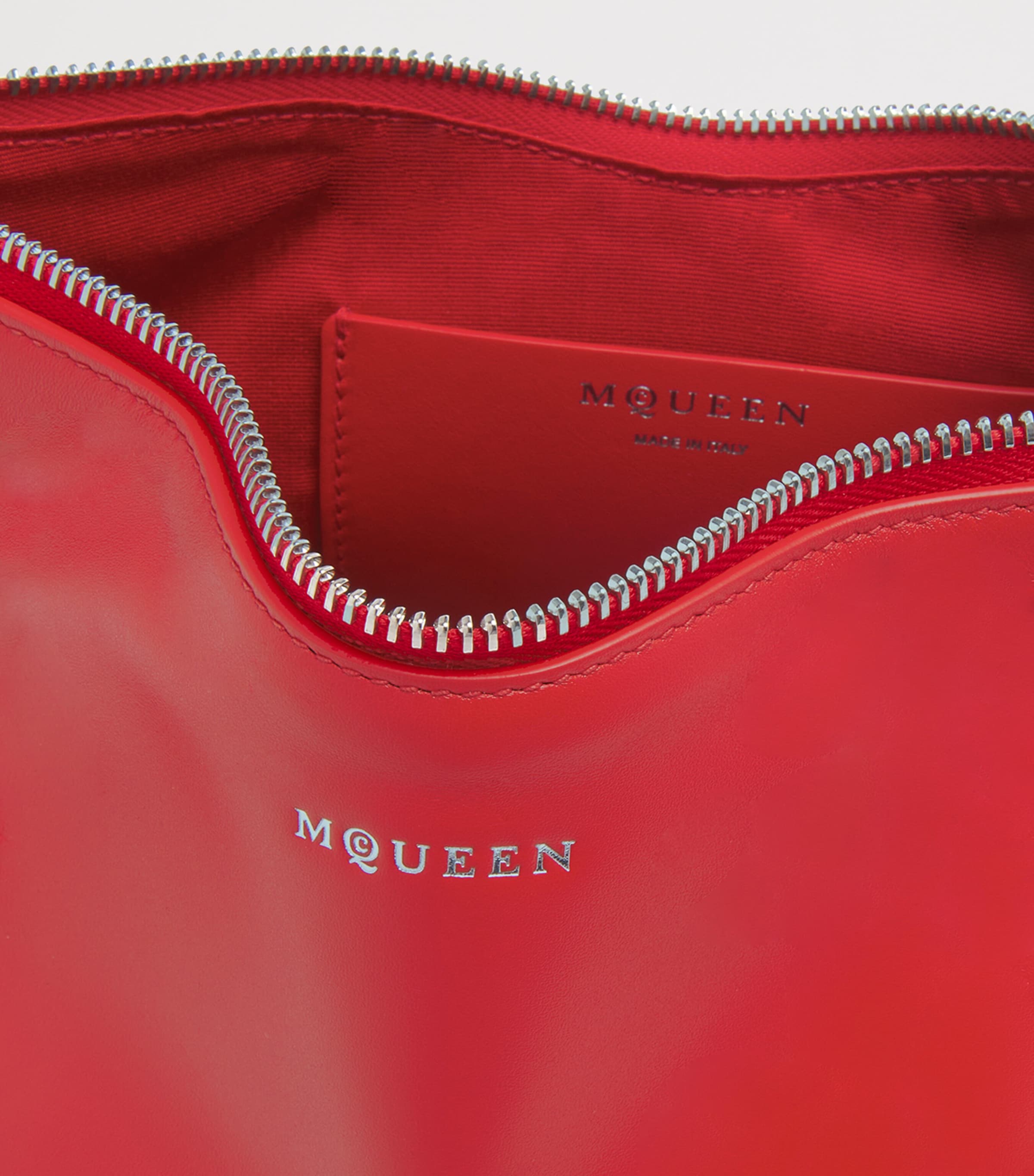 Leather Manta Clutch Bag 6406 Image 5