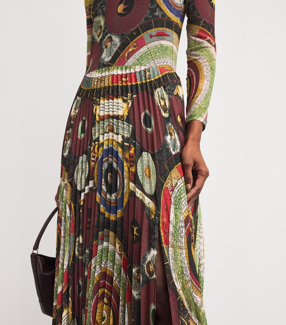 Satin Ivey Maxi Dress Y972 HANDS OF TIME Image 6