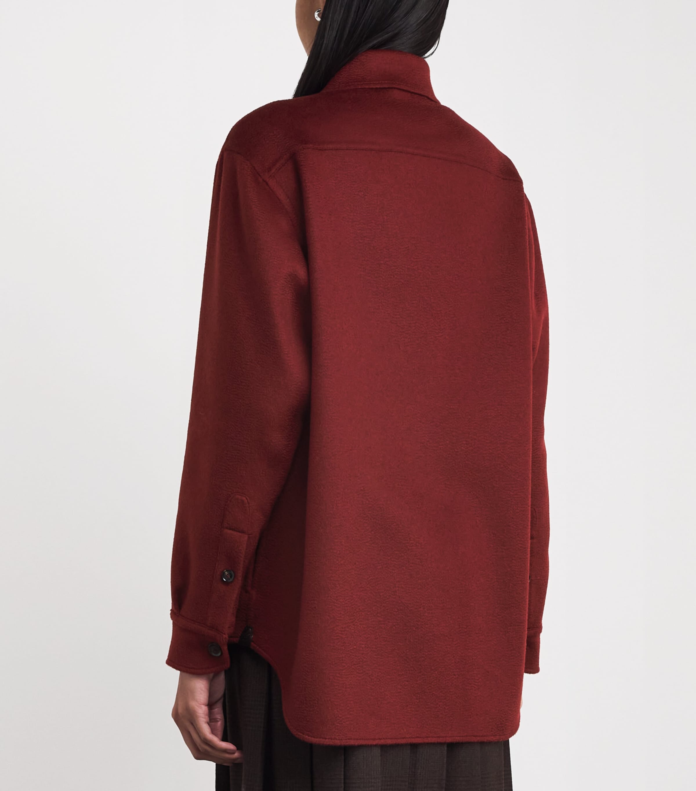 Cashmere Shirt Jacket 6300 SIENNA Image 4