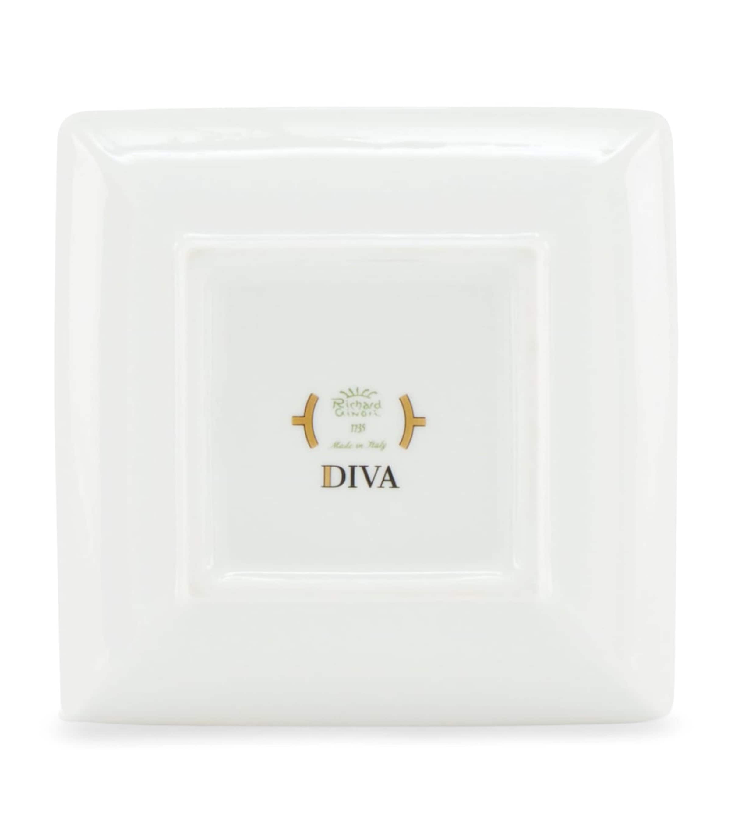 Porcelain Colonna Diva Square Change Tray (13.5cm) G00134900 Image 3
