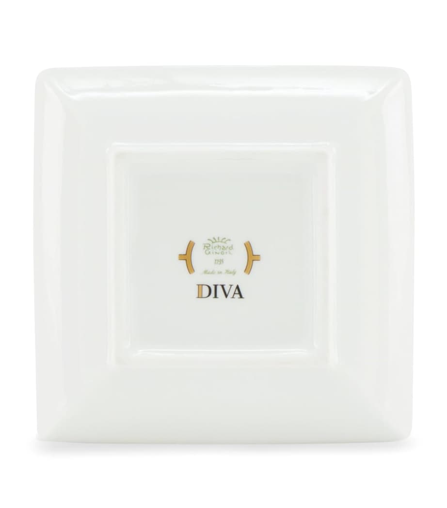 Porcelain Colonna Diva Square Change Tray (13.5cm) G00134900 Image 3