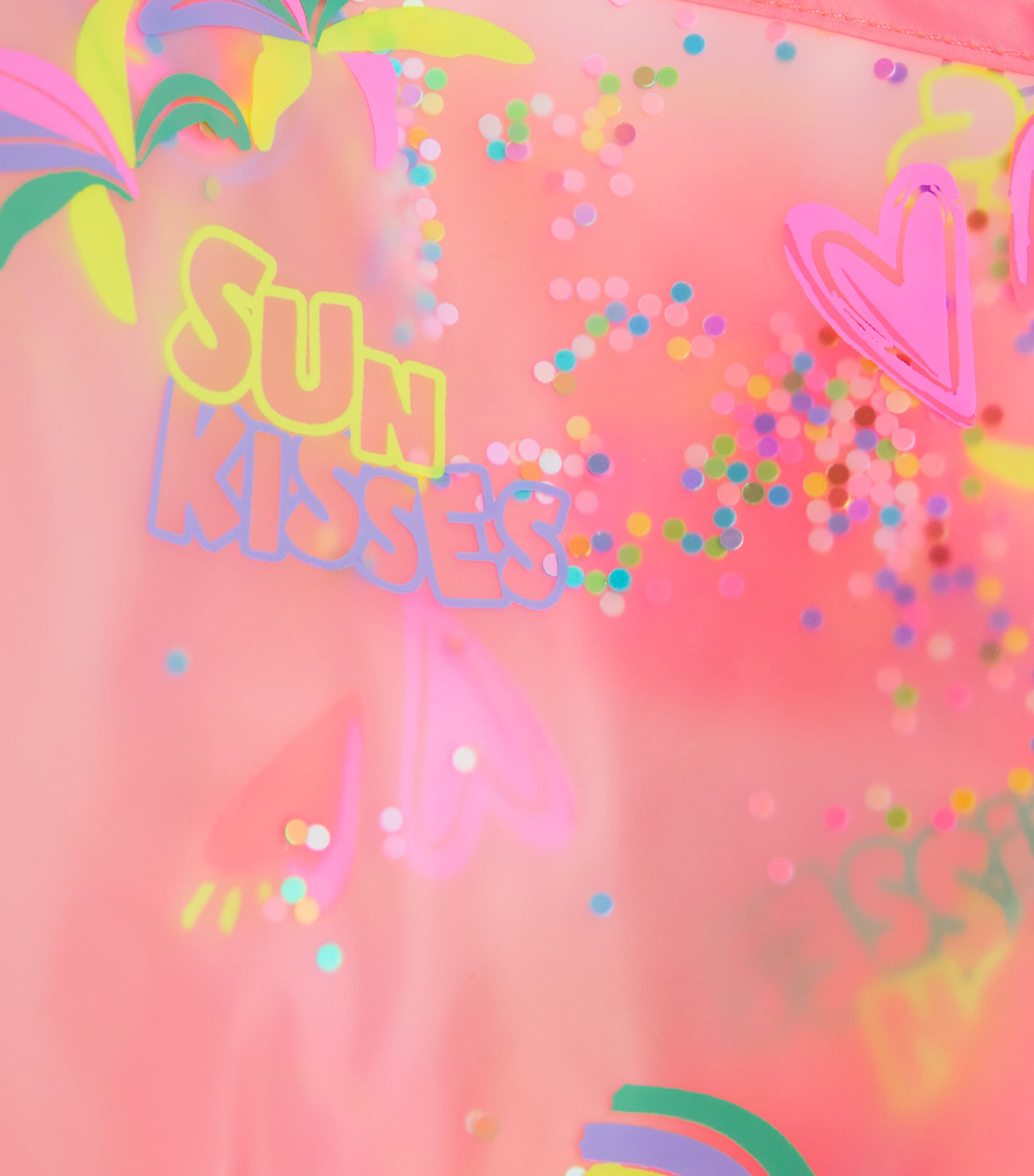 Printed Hood Raincoat (2-12 Years) 499FUSCHIA Image 3