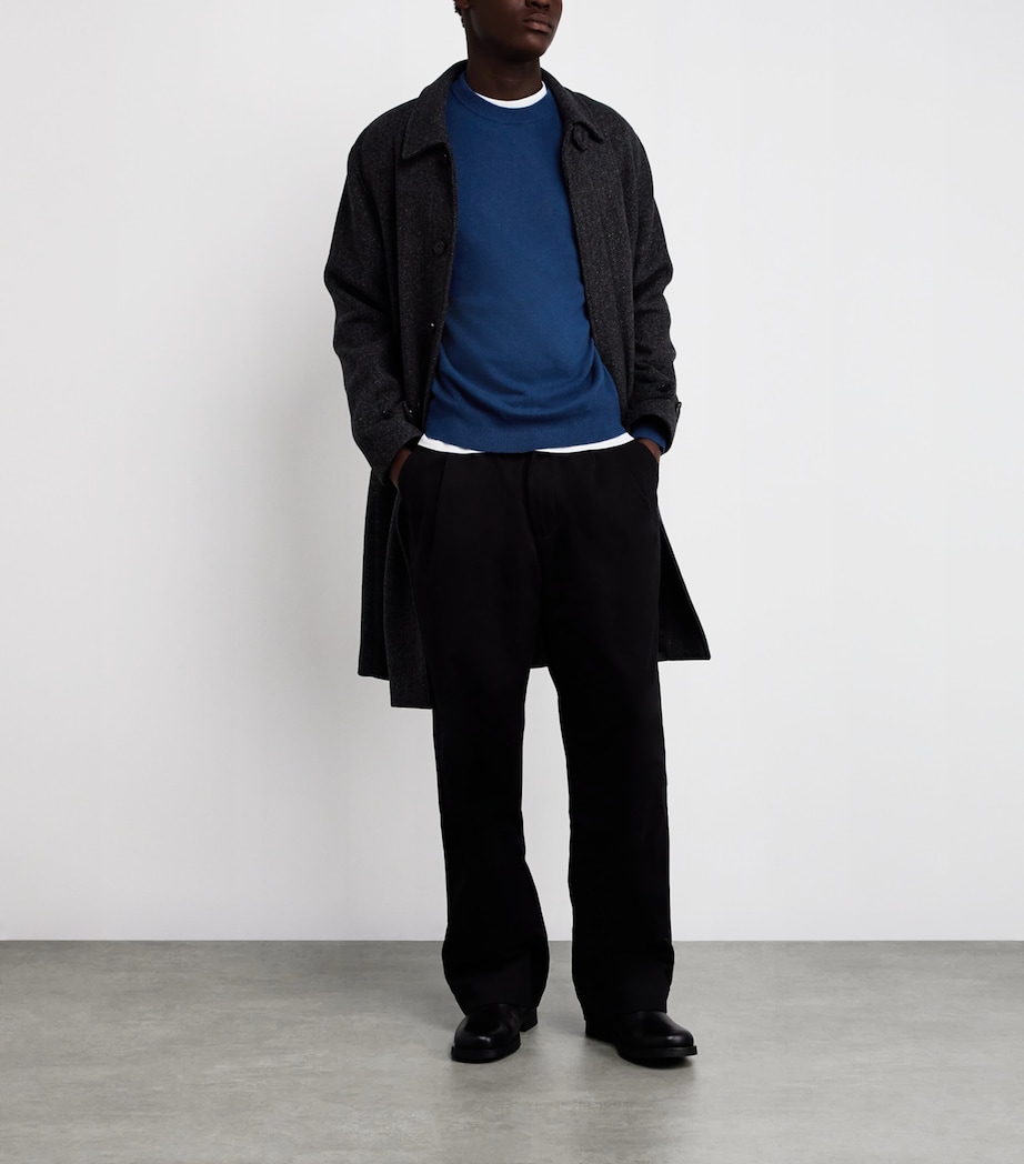 Cashmere Crew-Neck Sweater BLUE PRUSSE Image 2