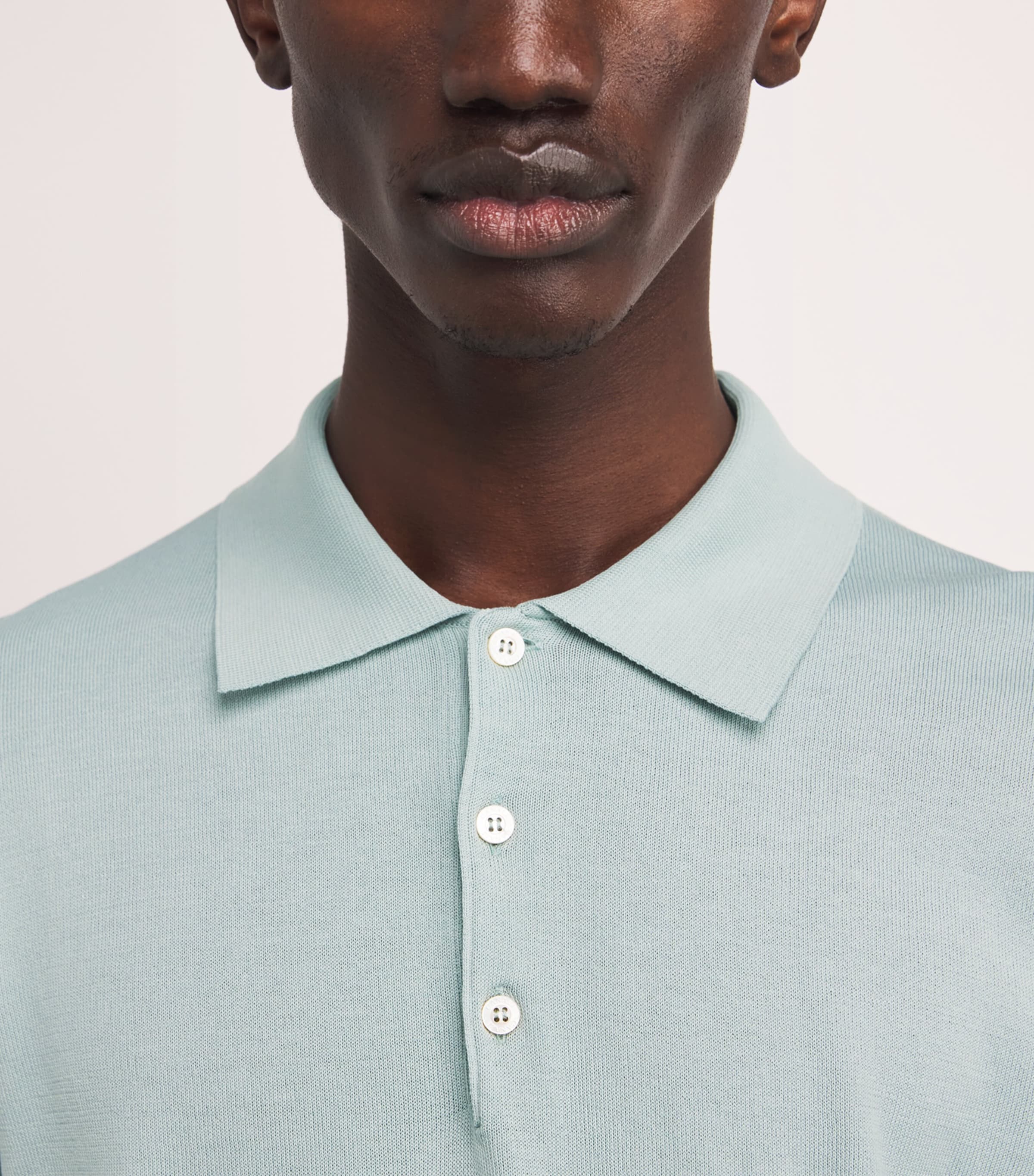 Cotton Polo Shirt 834 Image 6