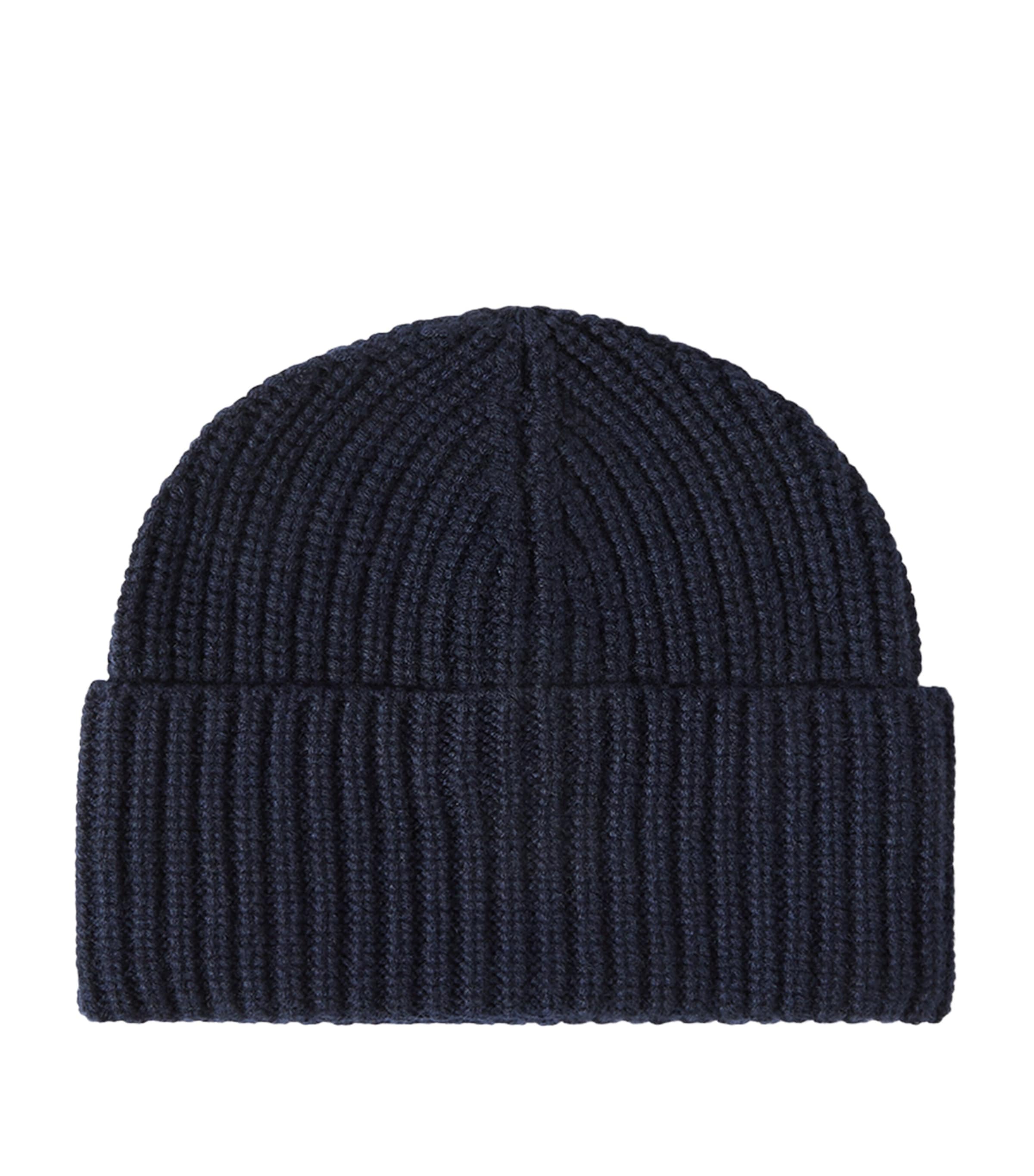 Brunello Cucinelli Cashmere Ribbed Beanie Image 1