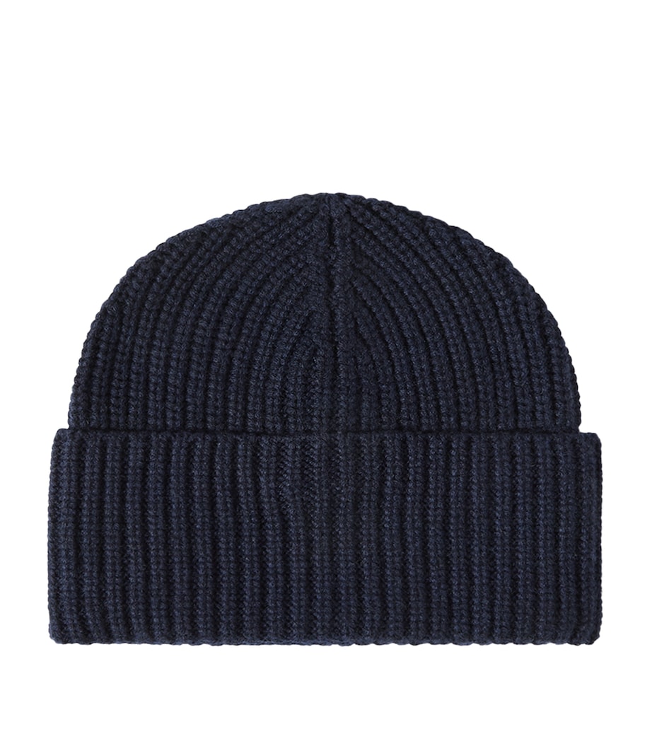 Brunello Cucinelli Cashmere Ribbed Beanie Image 1