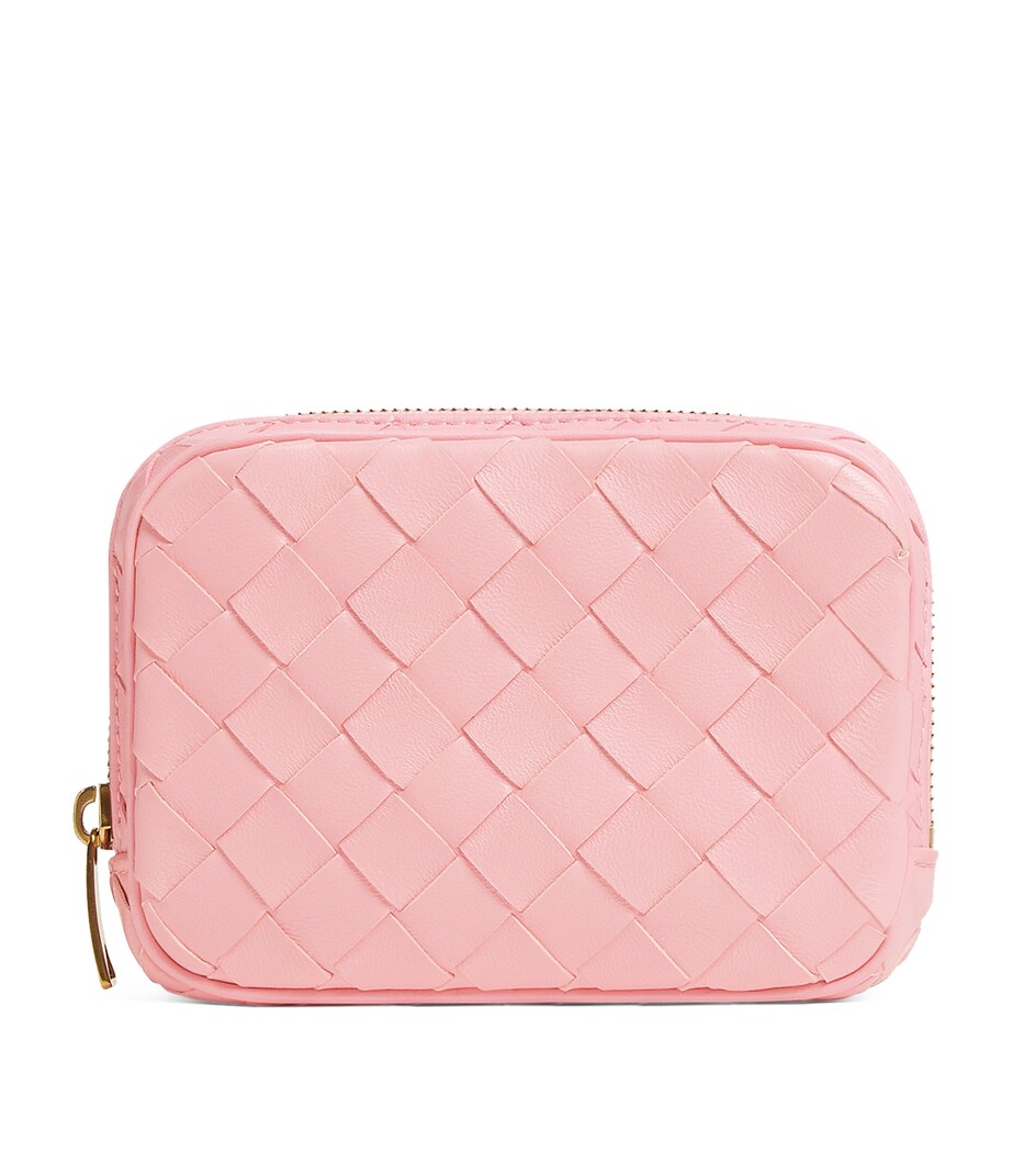 Bottega Veneta Small Calfskin Intrecciato Pouch Image 1