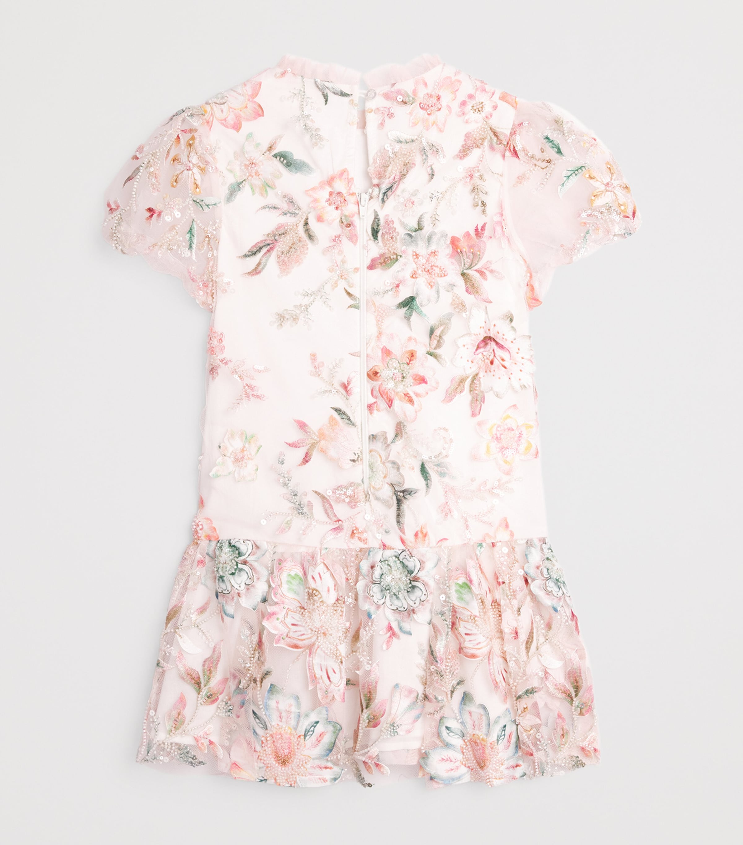MARLO Beaded Floral Veronica Dress (3-14 Years) Image 2