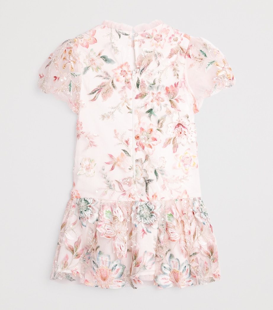 MARLO Beaded Floral Veronica Dress (3-14 Years) Image 2