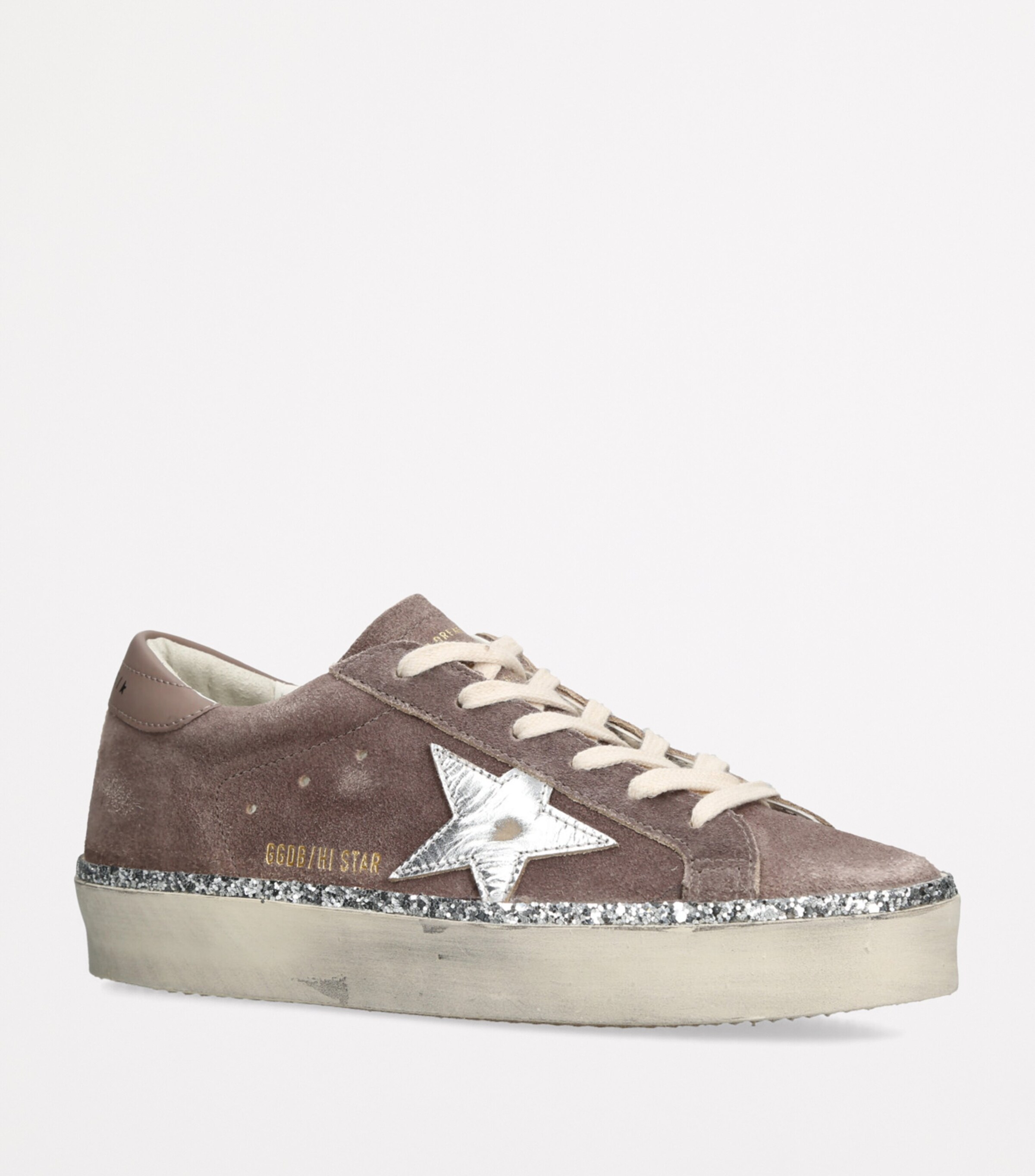 Golden Goose Suede Hi Star Sneakers Brown/oth Image 3
