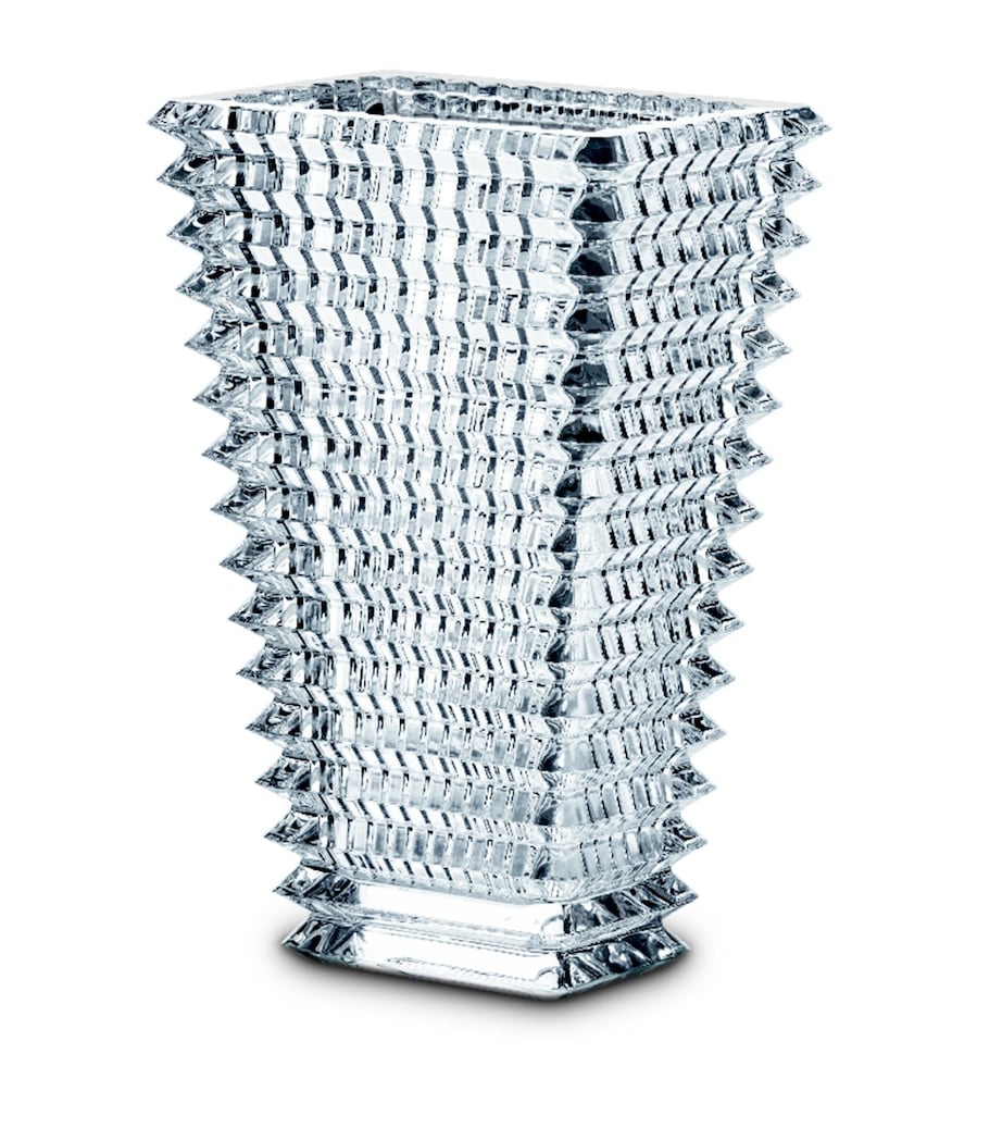 Large Eye Rectangular Vase (30 cm) NO COLOUR Image 1