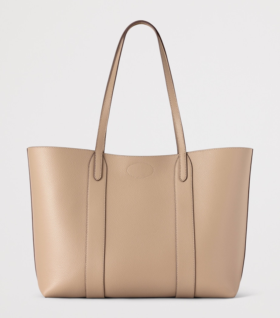 Small Leather Bayswater Tote Bag CRUMPET Image 3