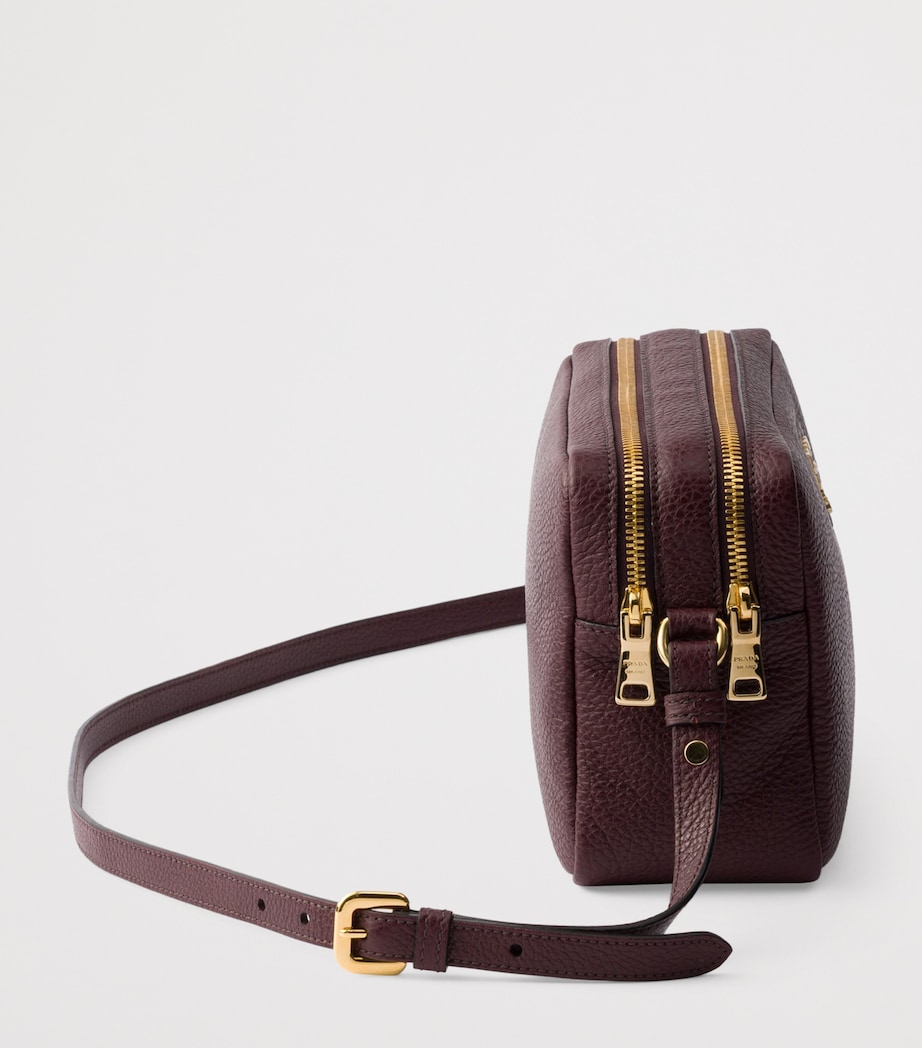 Small Leather Cross-Body Bag F04Q5 Image 6