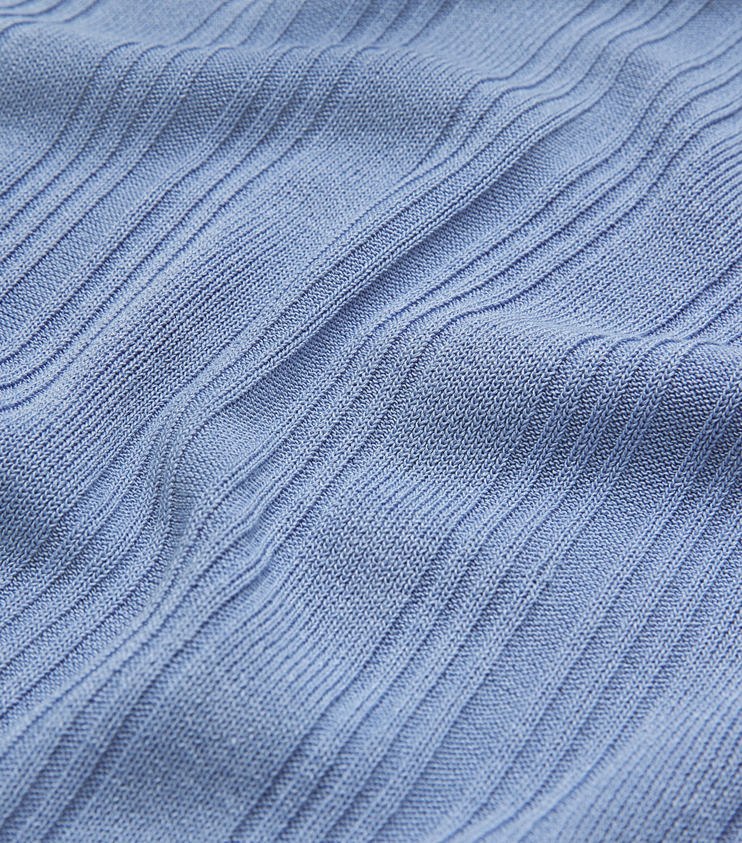 Ribbed Tank Top LIGHT BLUE Image 5