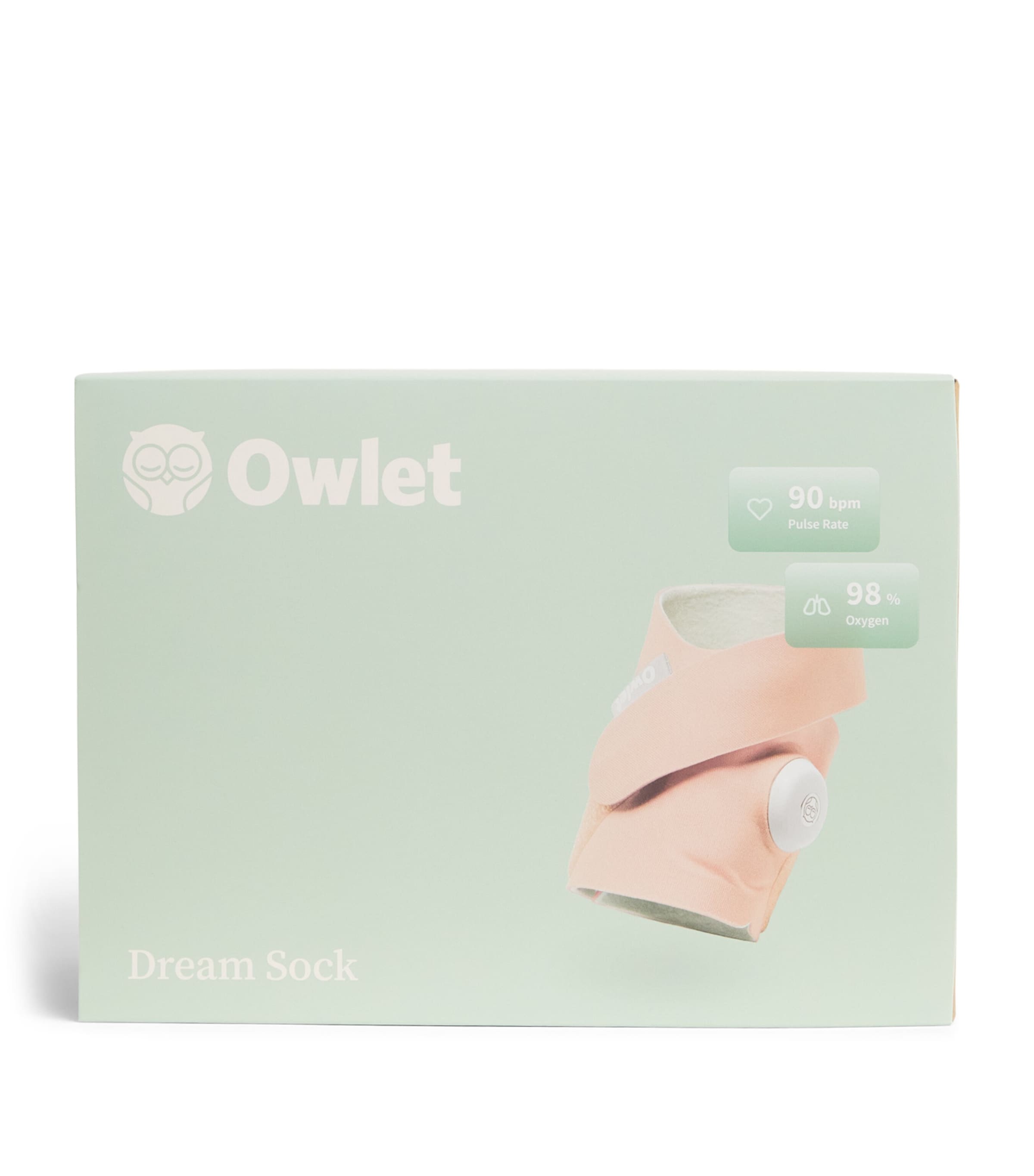 Owlet Dream Sock Dusty Rose Image 1