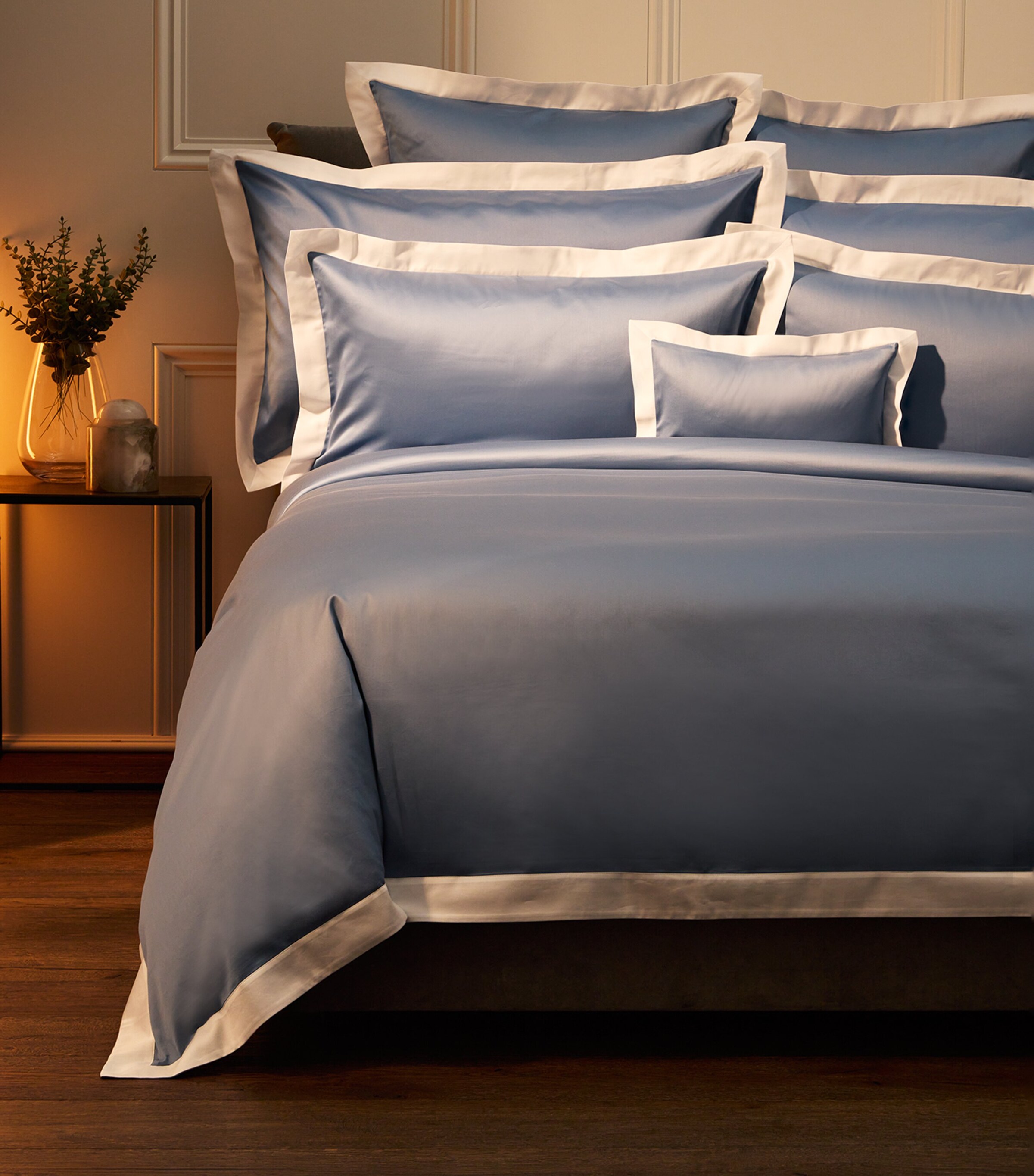 Celso De Lemos Emma King Pillowcase (50cm x 90cm) Ciel Image 7