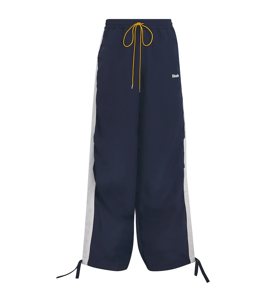 Logo Wide-Leg Track Pants NAVY / WHITE 3076 Image 1