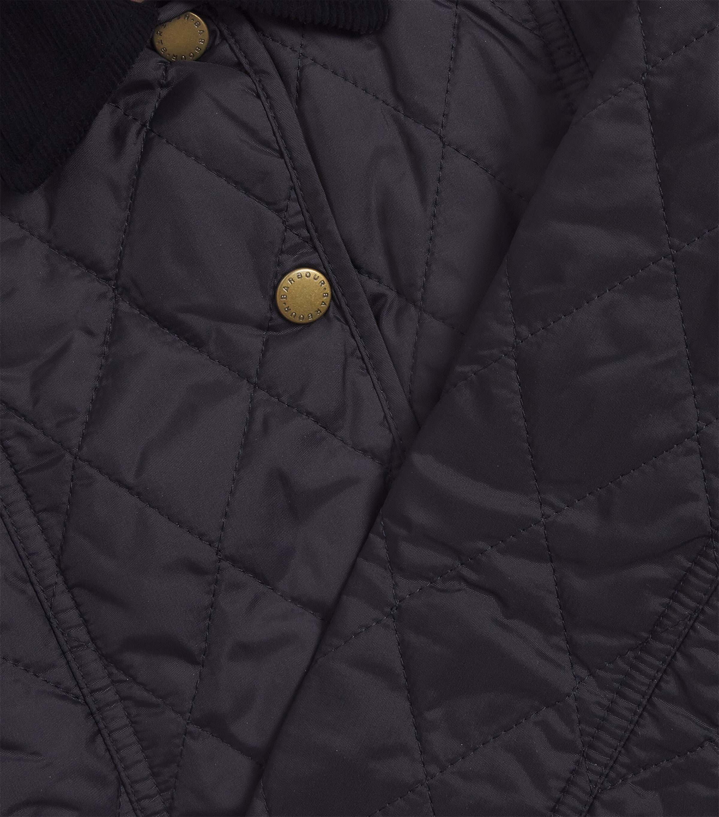 Quilted Liddesdale Jacket (6-15 Years) NY95 NAVY Image 3