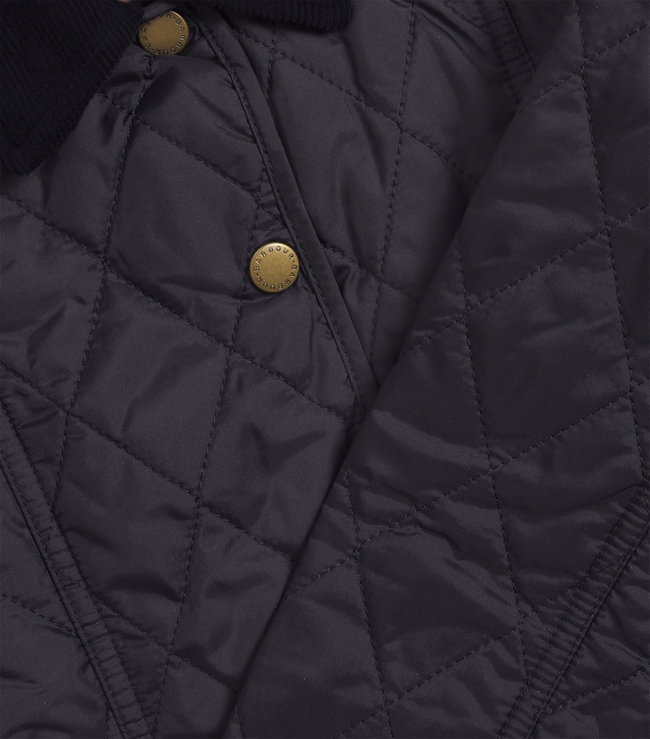Quilted Liddesdale Jacket (6-15 Years) NY95 NAVY Image 3