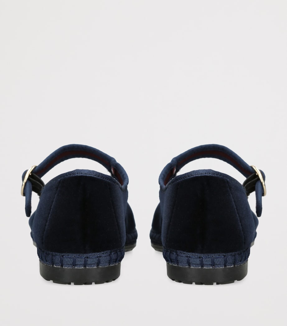Velvet Molly Mary Janes BLUE Image 2