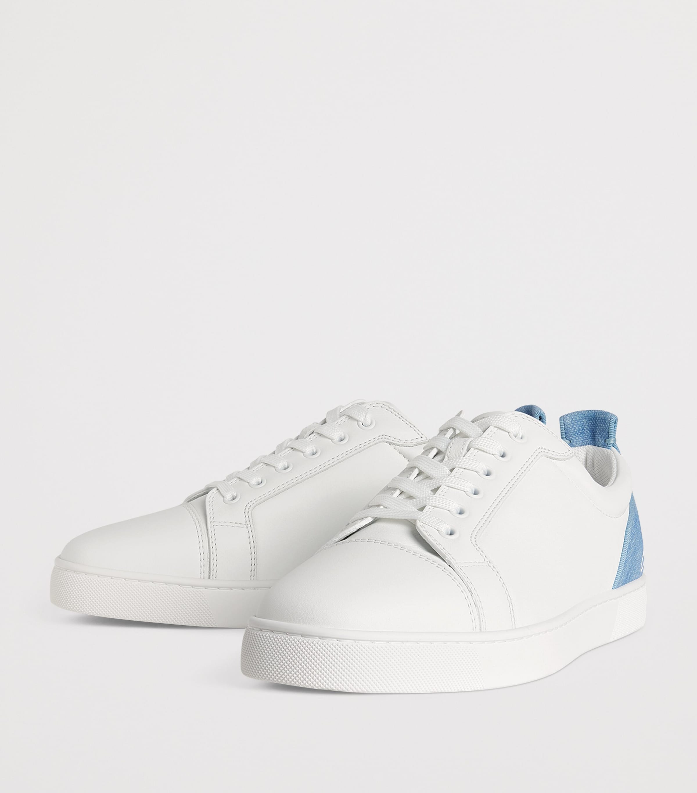 Christian Louboutin Louis Junior Leather Sneakers Image 3