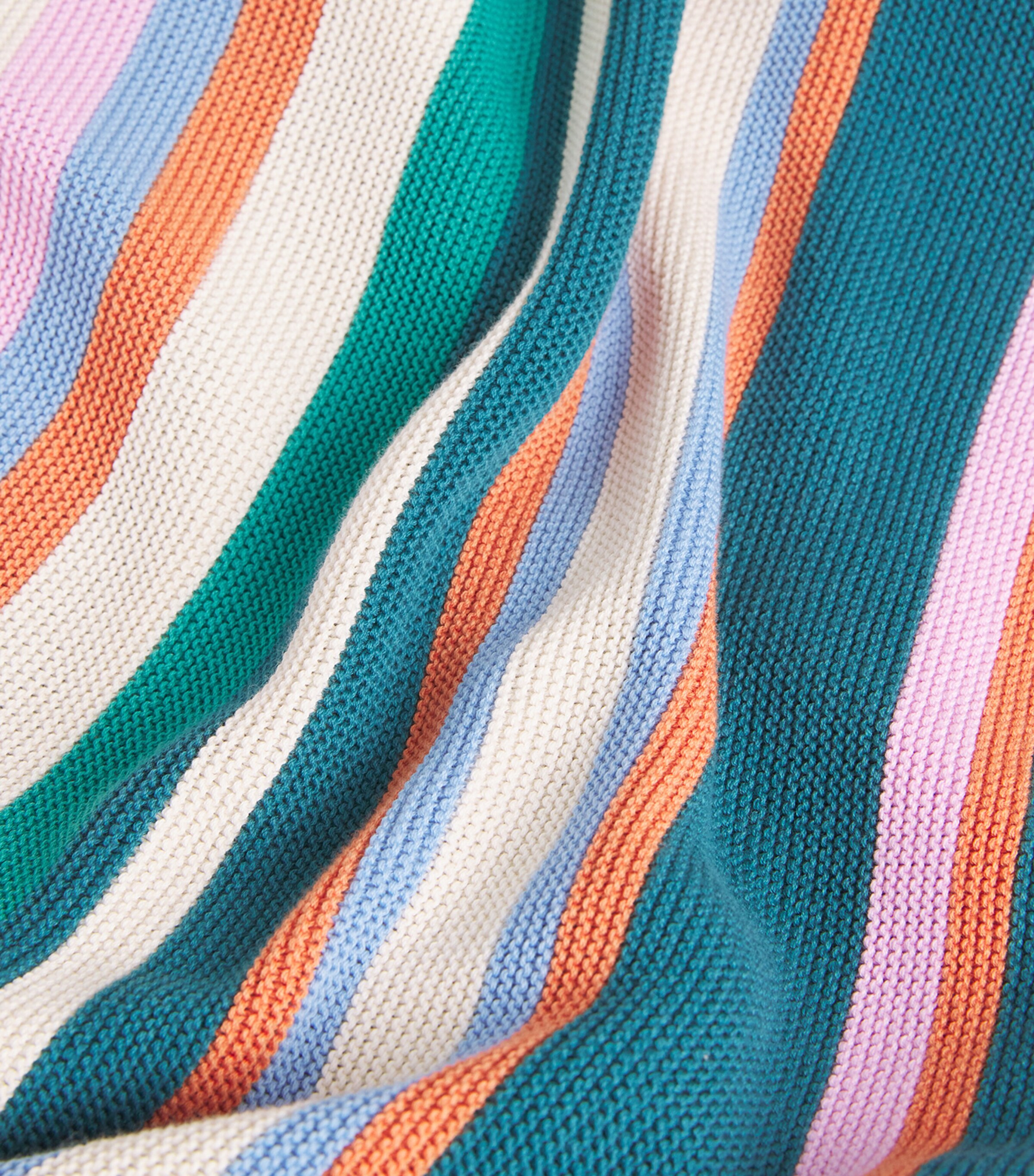 Weekend Max Mara Womens Striped Crew-Neck Sweater Multicolour Image 5