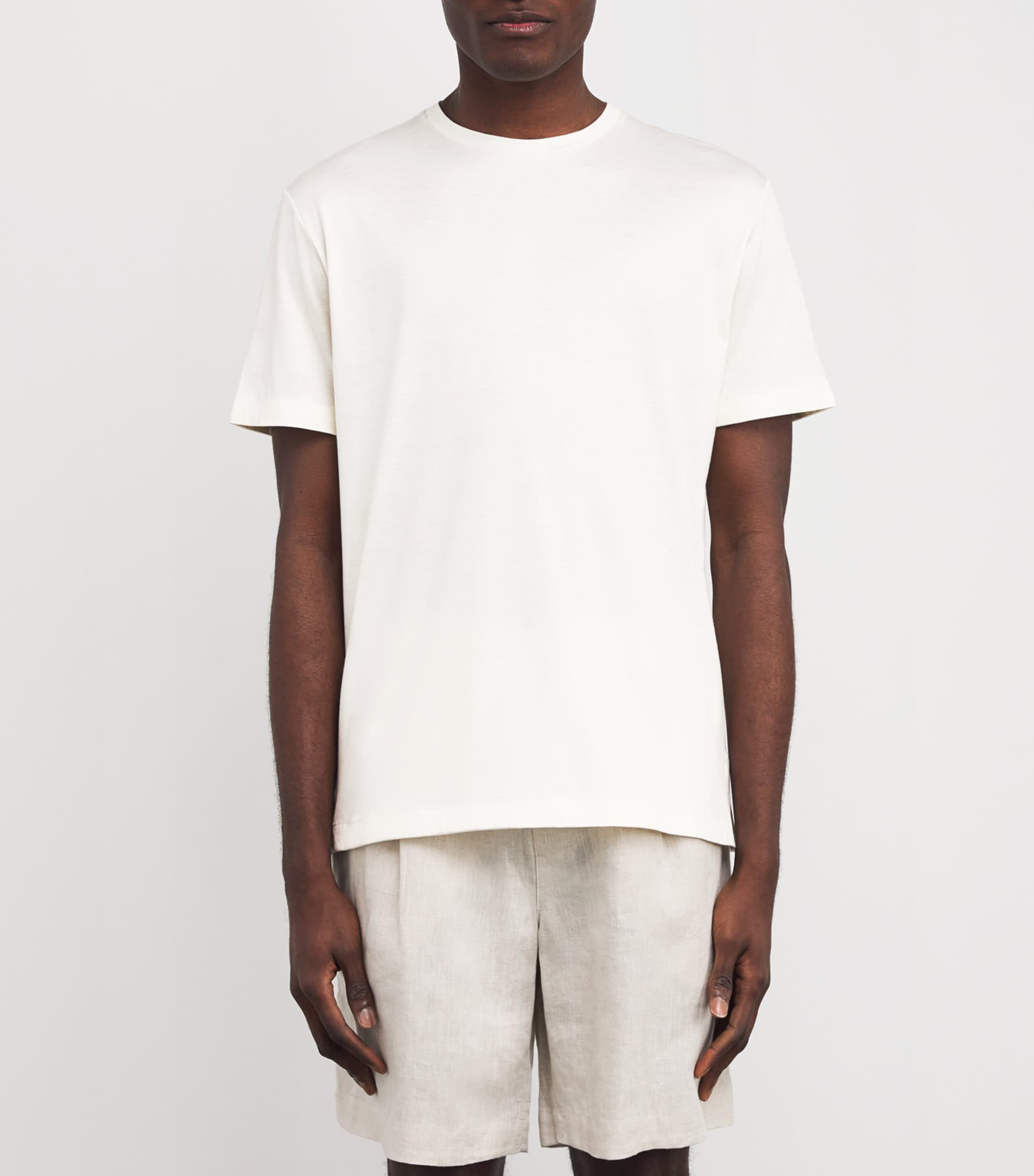 Colombo Mens Silk-Cotton T-Shirt Image 3