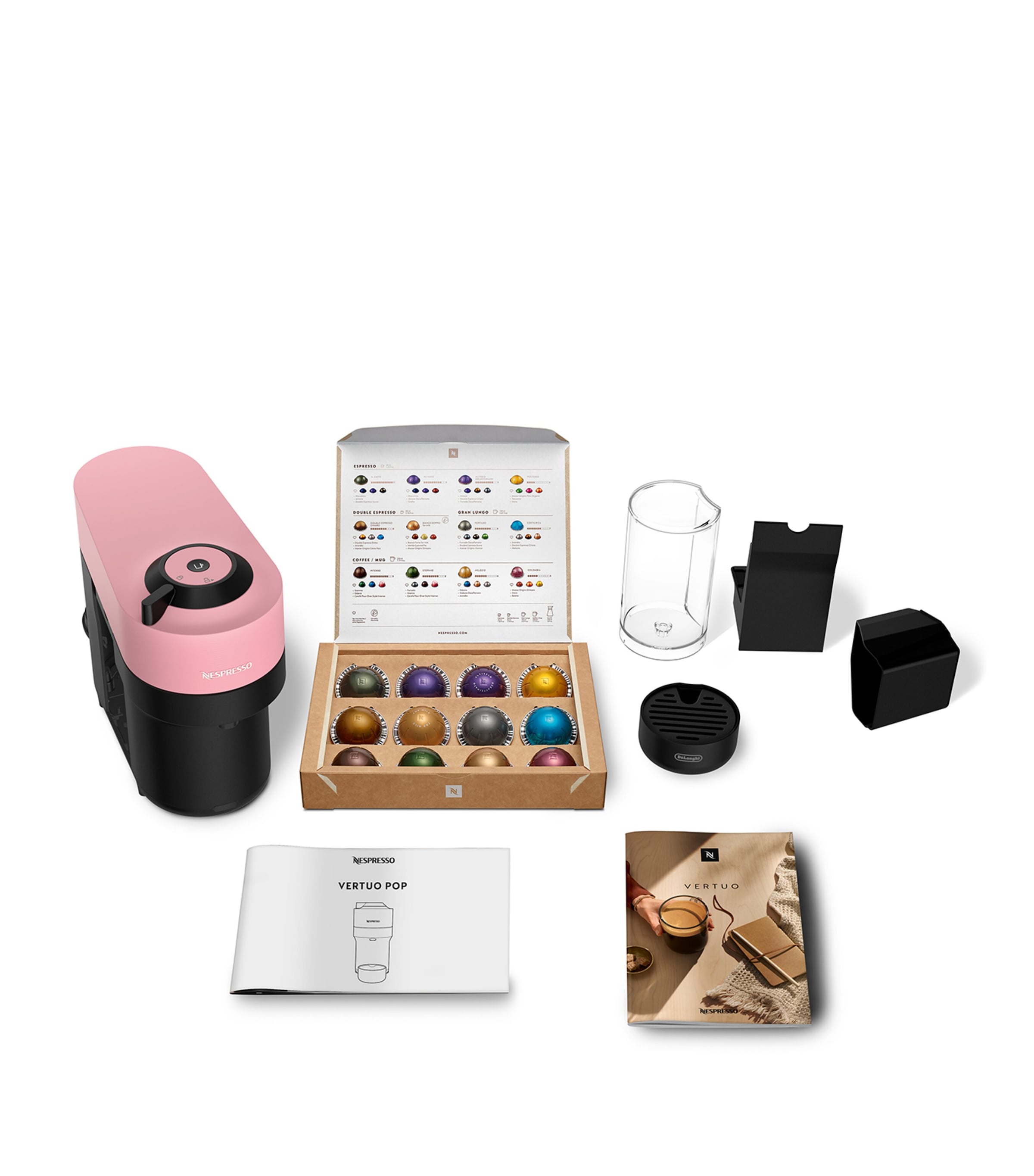 Vertuo Pop Coffee Machine PINK Image 4