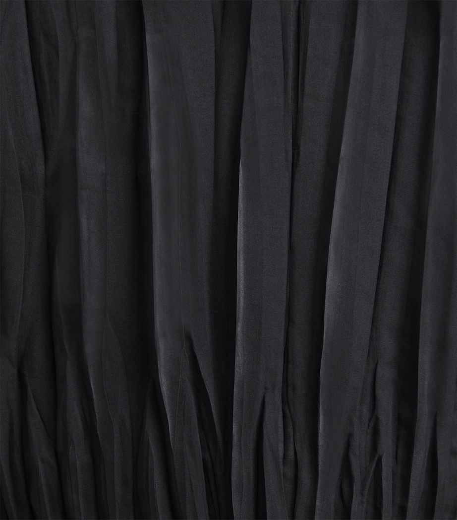 IM MEN Mens Gathered Waft Jacket Black Image 3