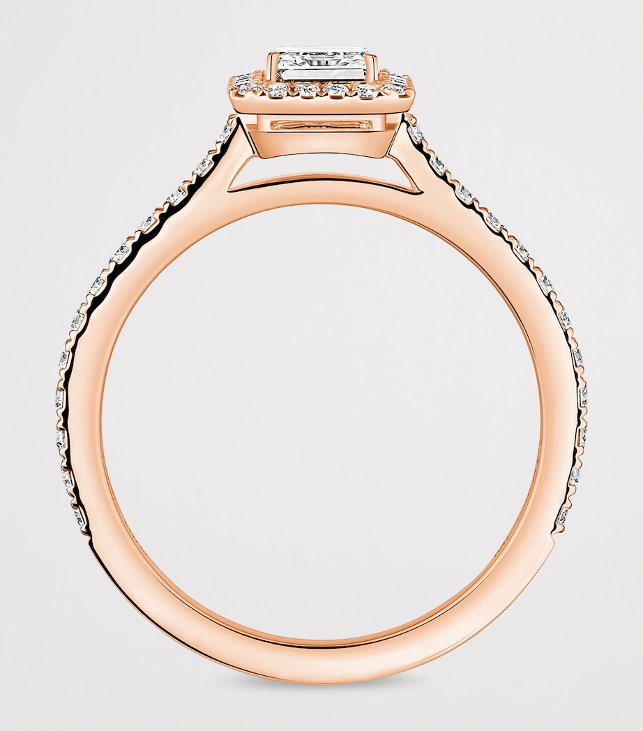 Messika Joy Pink Gold and Diamond Ring Pink Gold Image 3