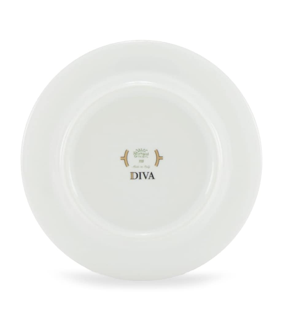 Porcelain Colonna Diva Celeste Bread Plate (17cm) G00134903 Image 3