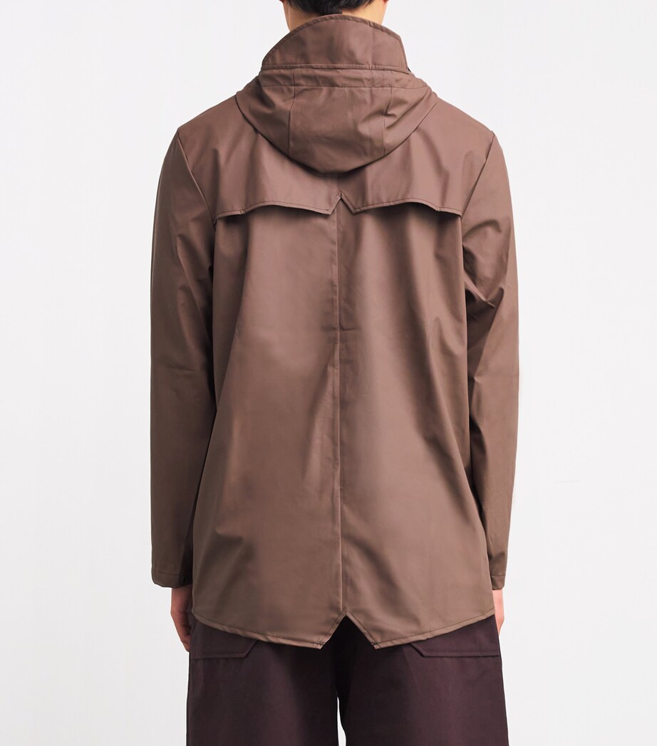 Rains Mens Waterproof Fishtail Parka Shade Image 4
