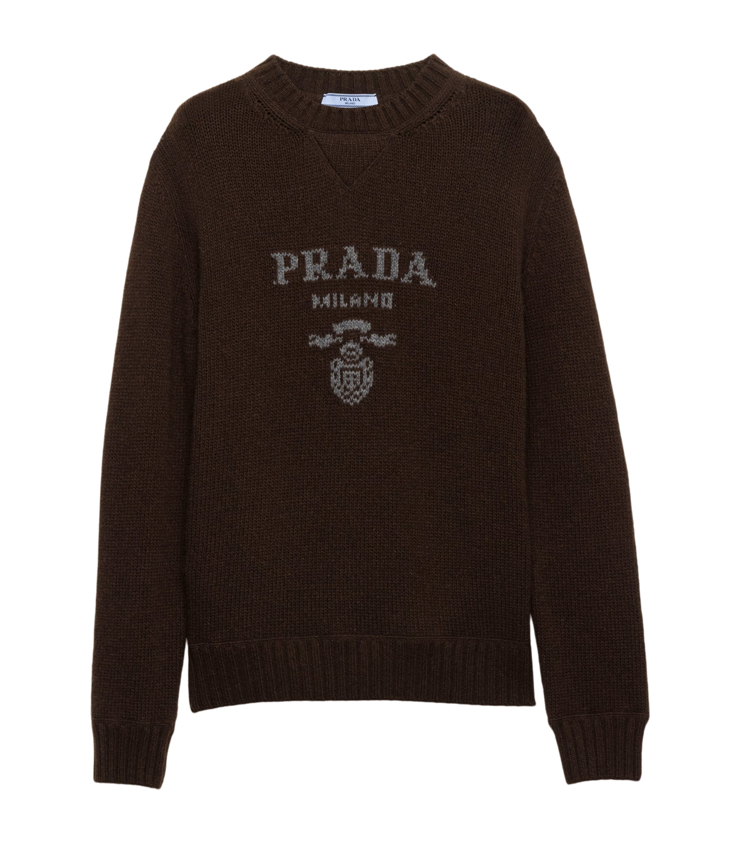 Wool-Cashmere Logo Sweater F0003 Image 1