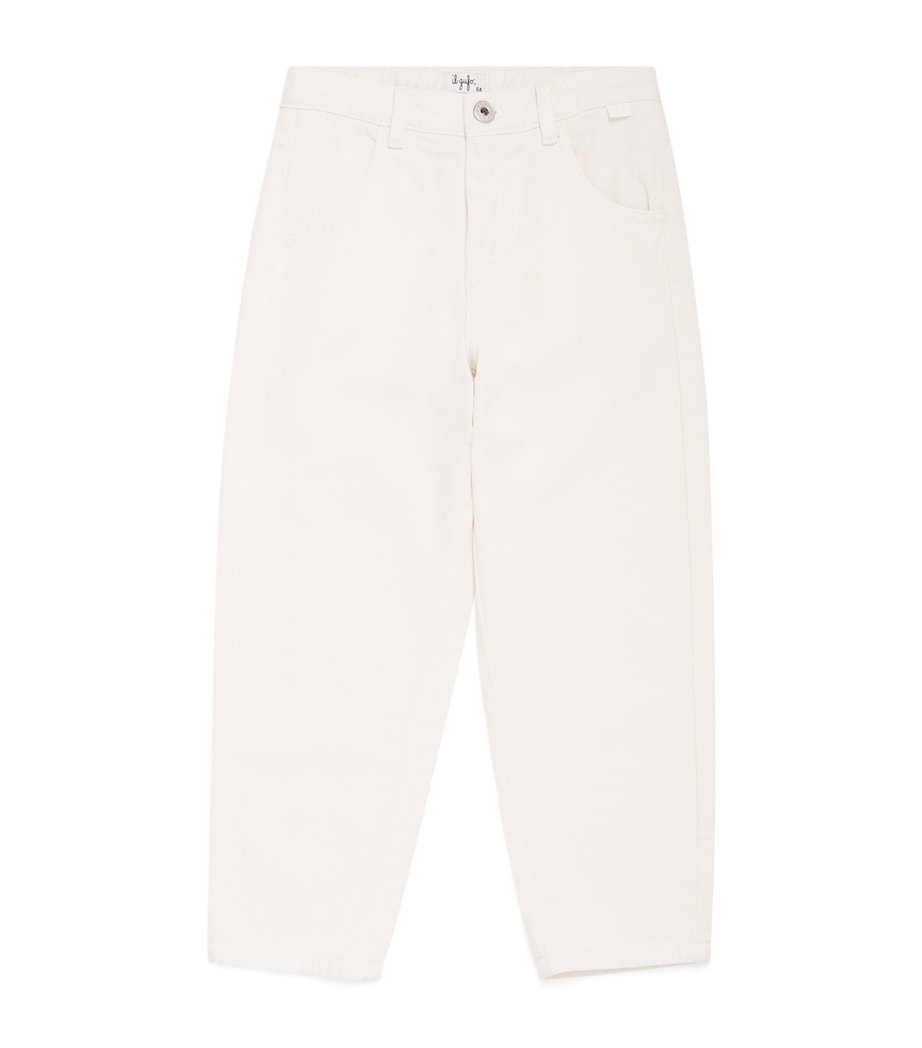 Carrot-Fit Jeans (2-12 Years) 100 MILK Image 1