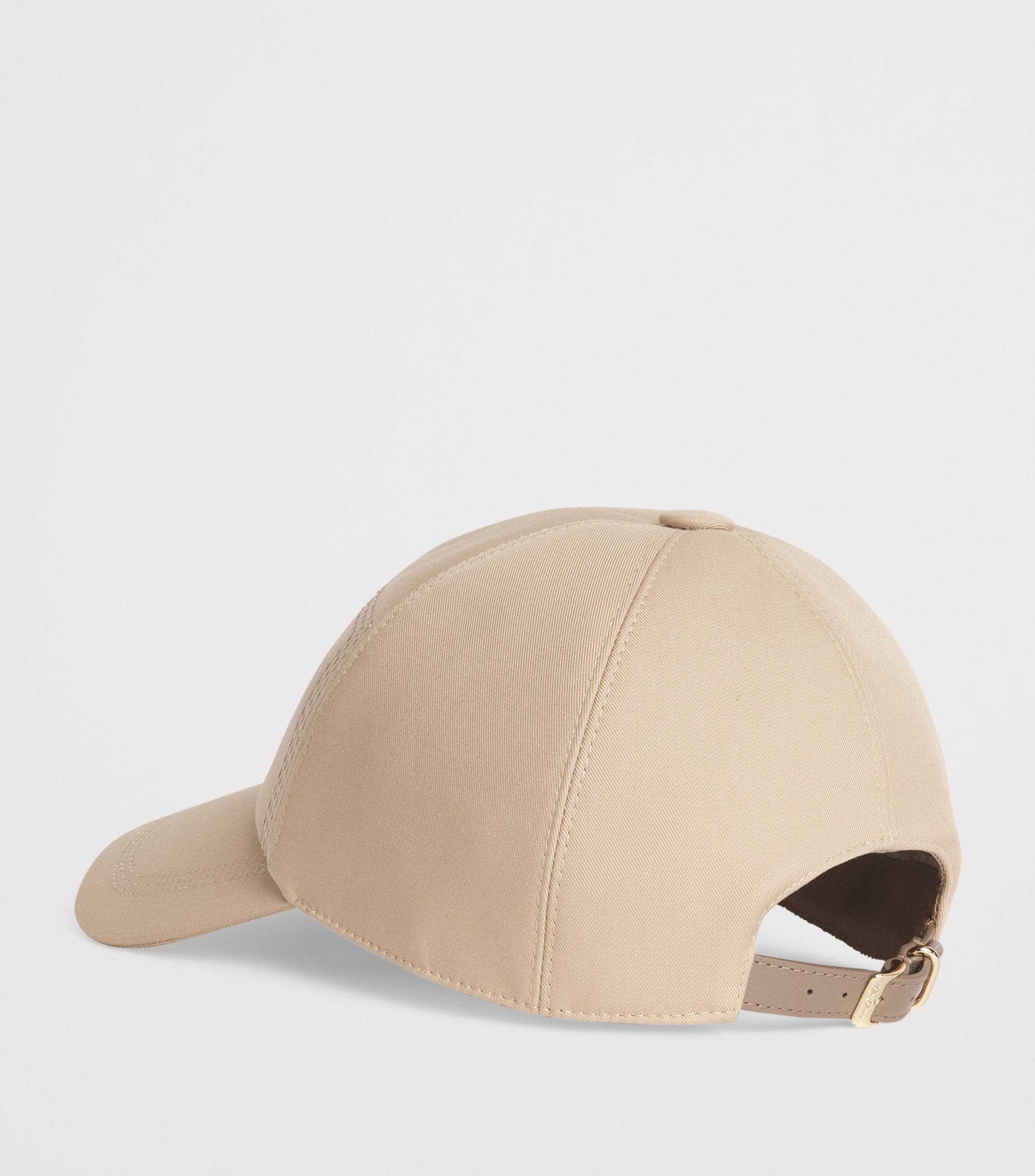 Cotton Baseball Cap SAND Image 3