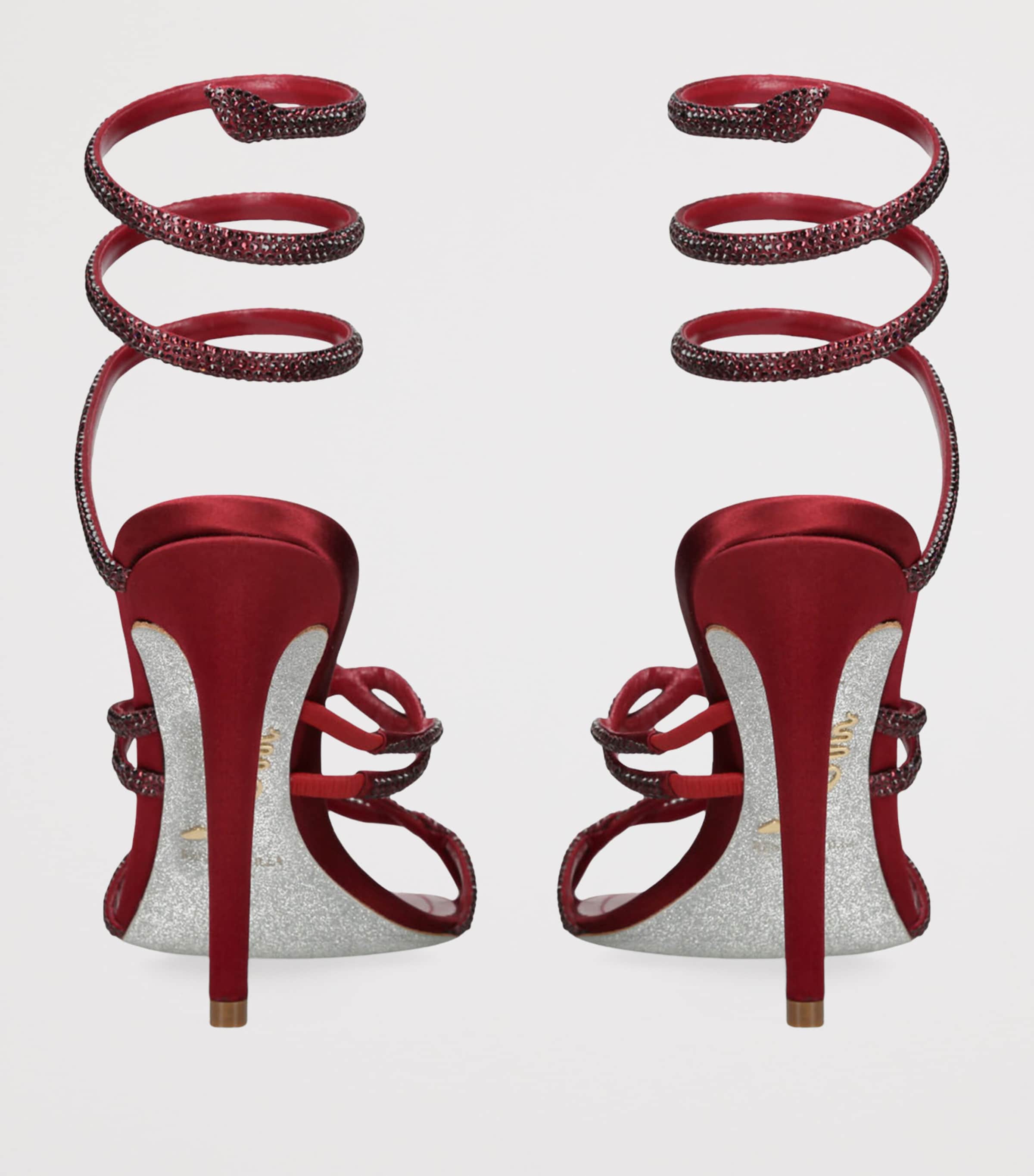 Embellished Cleo Sandals 105 RED Image 2