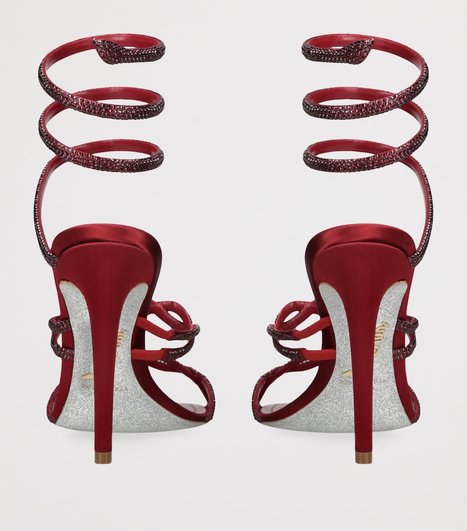 Embellished Cleo Sandals 105 RED Image 2