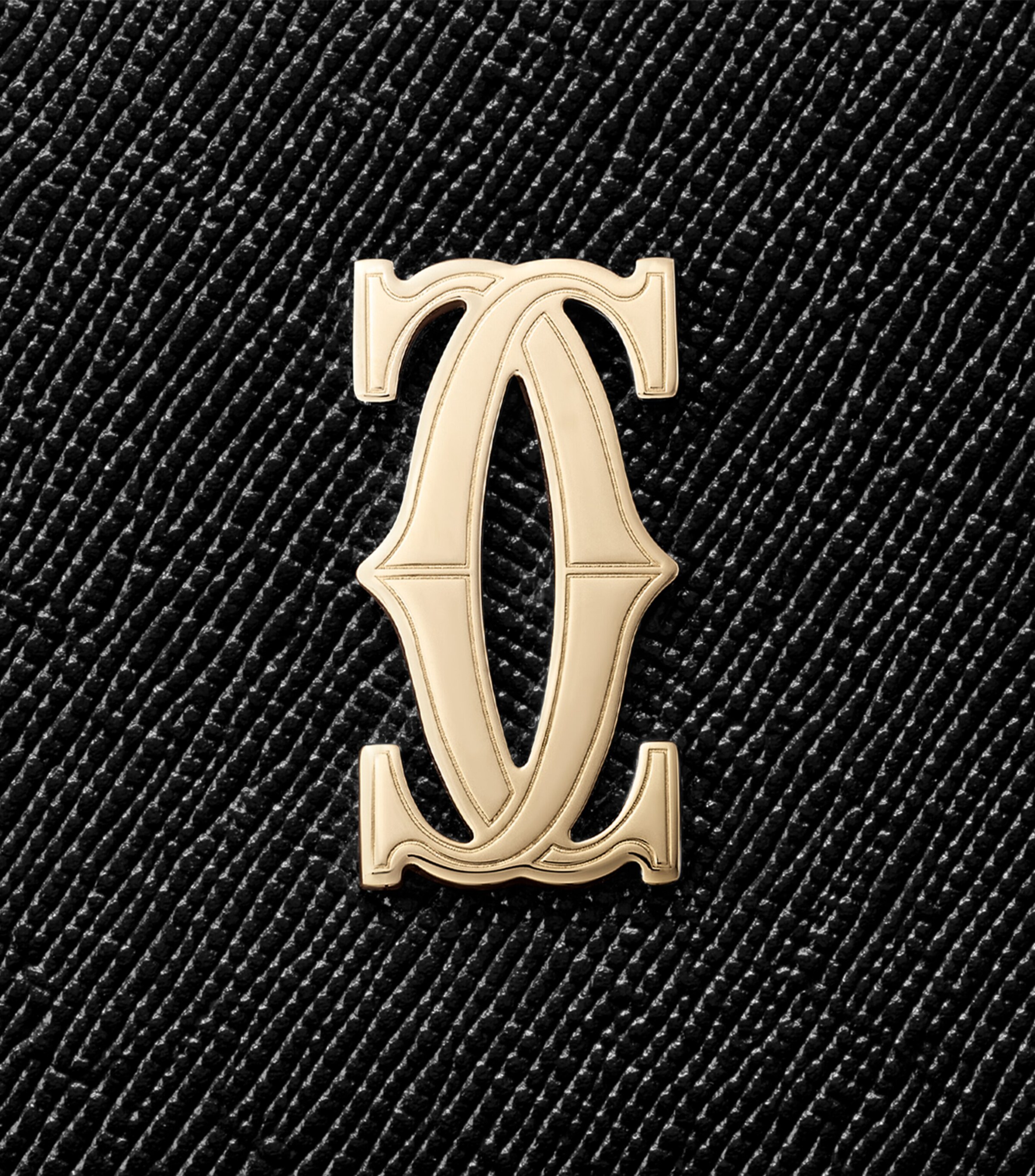 Cartier Leather C de Cartier Wallet Black Image 6