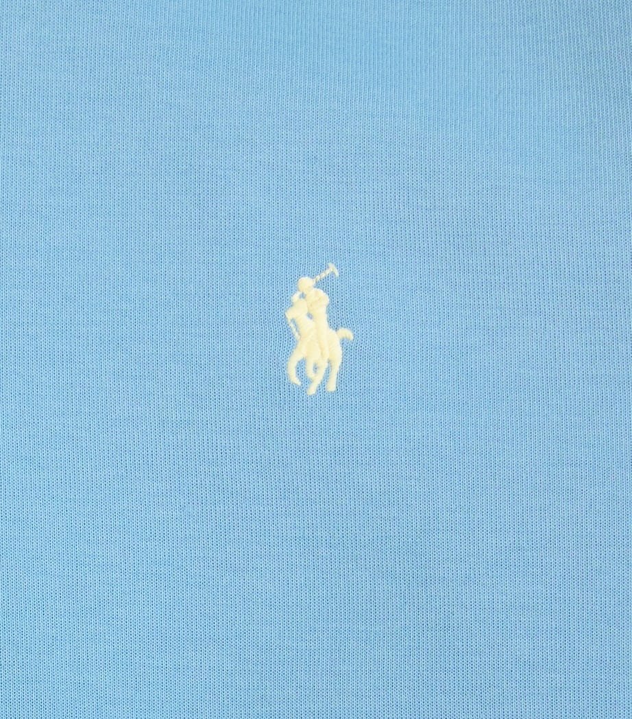 Ralph Lauren Kids Polo Pony Zip-Up Hoodie (6-14 Years) Cassidy Blue Image 3
