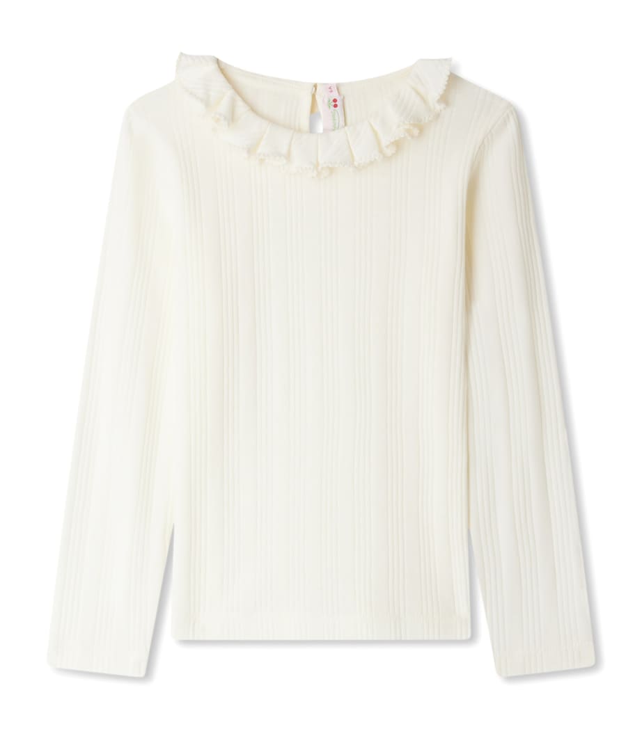 Organic Cotton Bess T-Shirt (4-14 Years) ECRU Image 1
