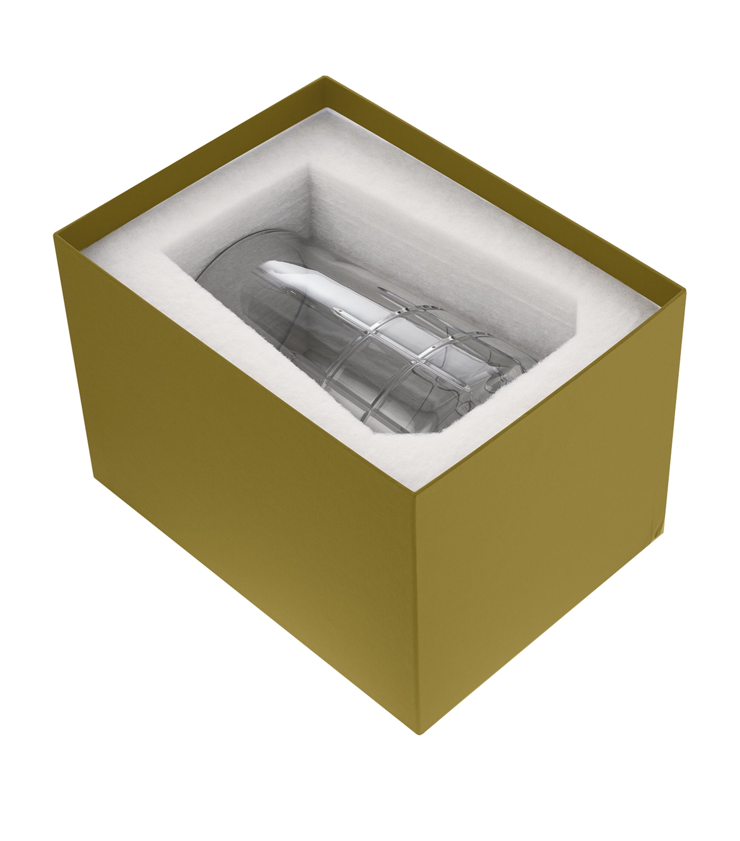 Medium Crystal Graphik Vase (27cm) TRANSPARENT Image 3