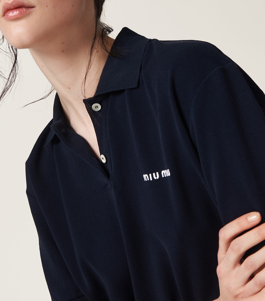 Cotton Logo Polo Shirt F0008 Image 6