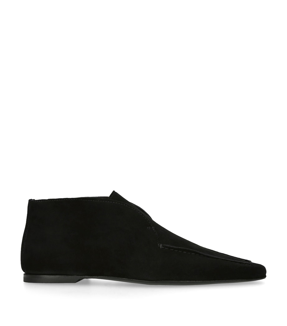Toteme Suede Desert Boot Black Image 1