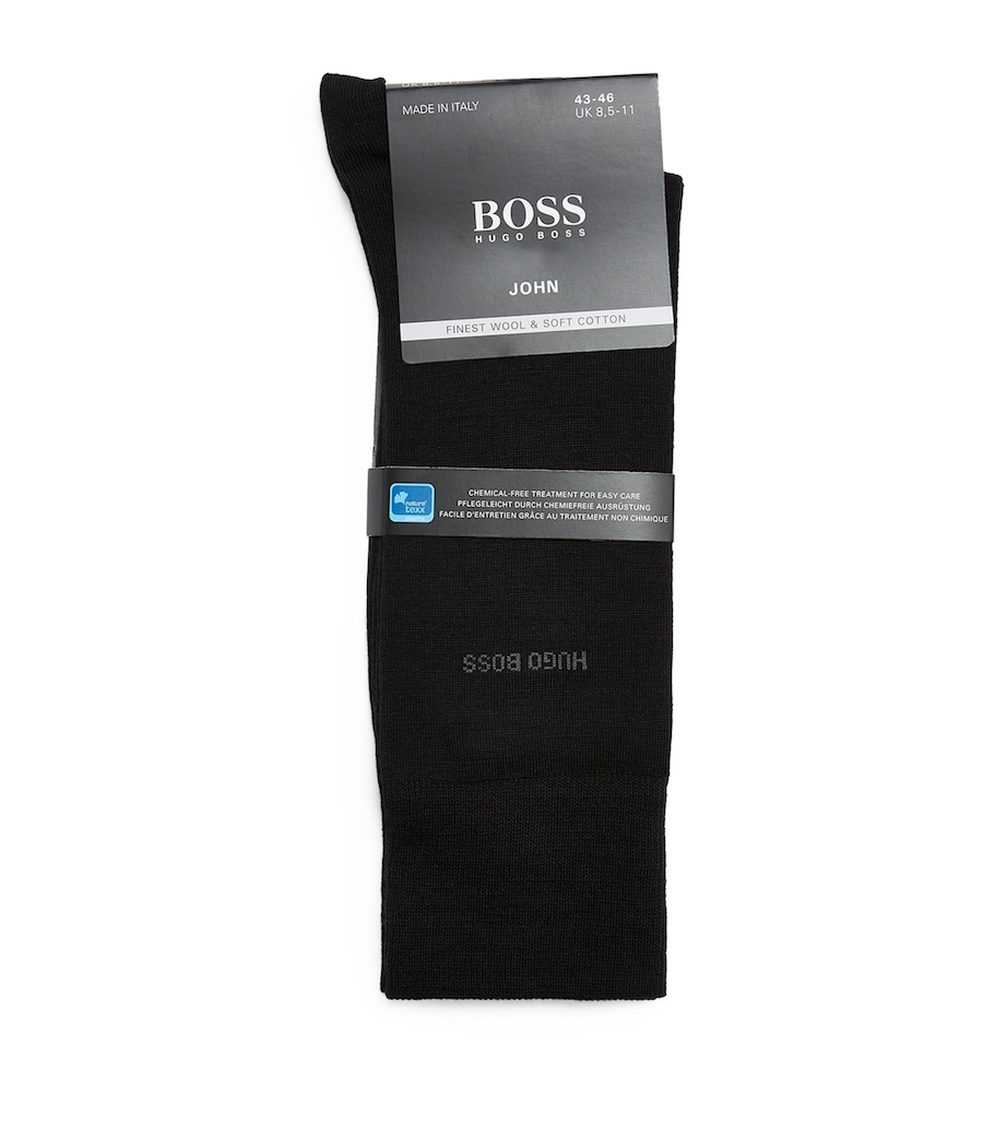 John Logo Socks 001 - BLK Image 2