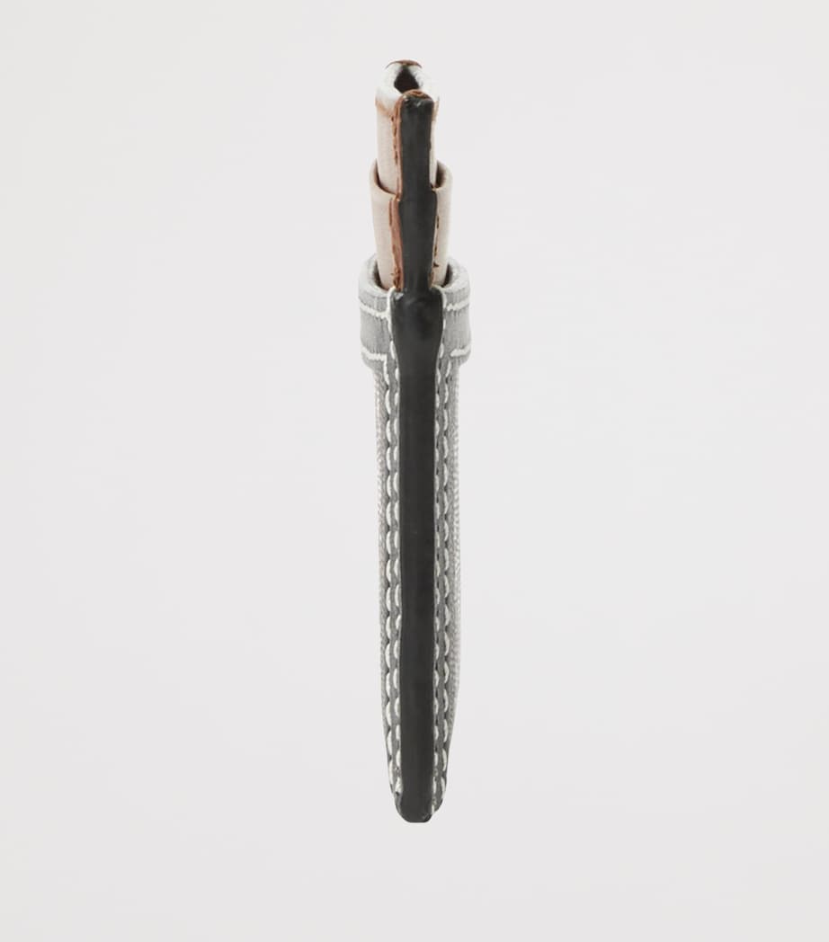 Check Card Holder DARK BIRCH BROWN Image 2