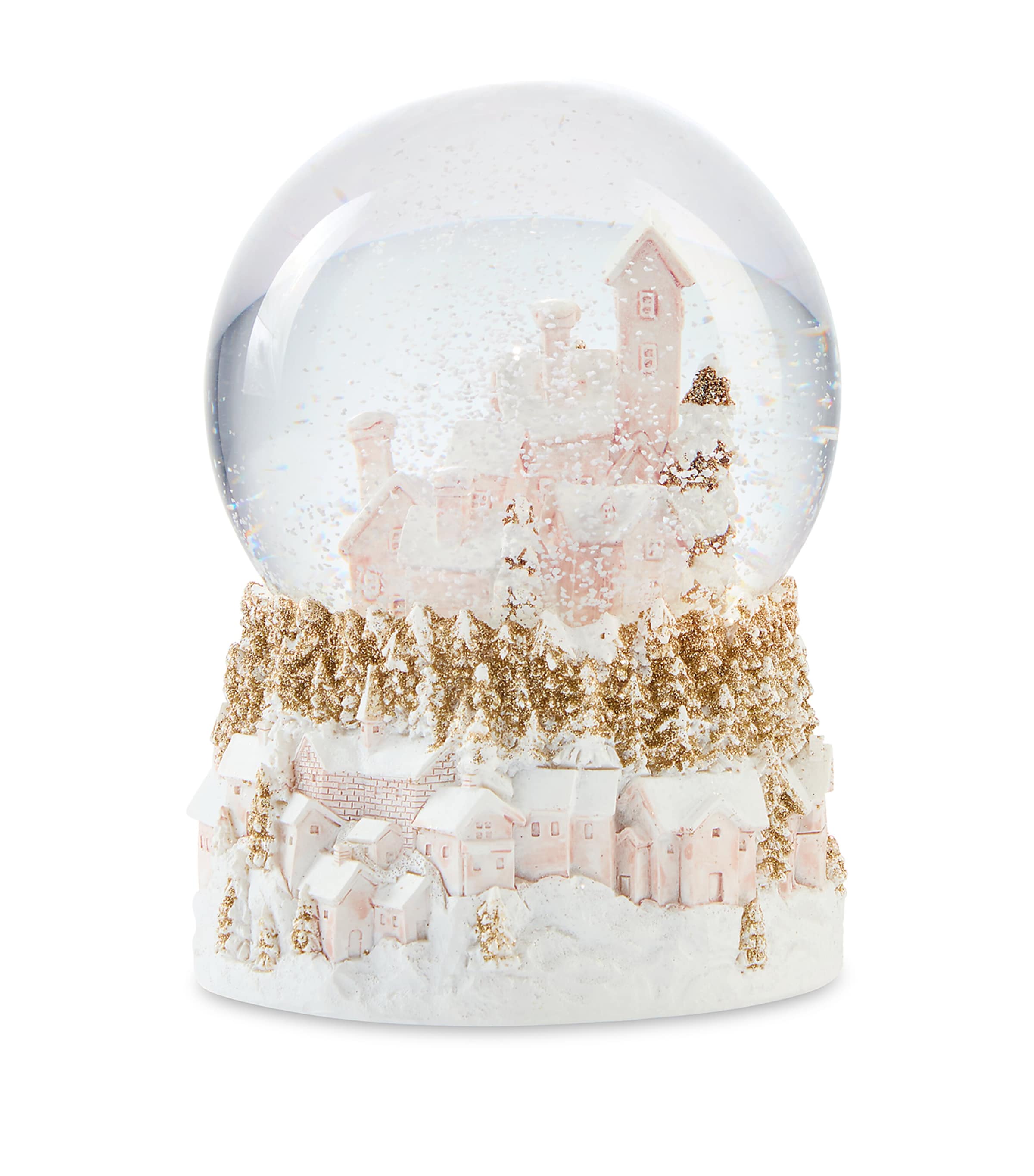 Gisela Graham Led Village Snowglobe Ornament