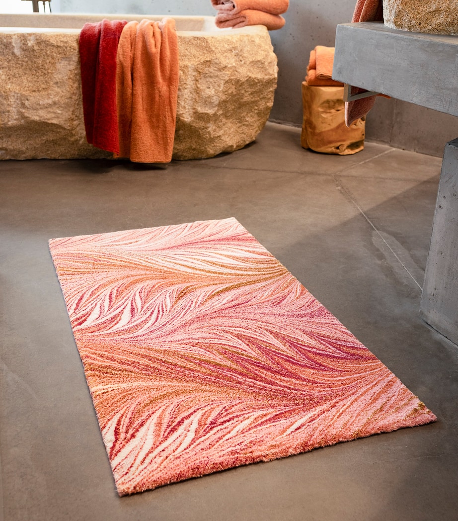 Egyptian Cotton-Blend Sissy Bath Mat (70cm x 120cm) 515 ROSETTE Image 4