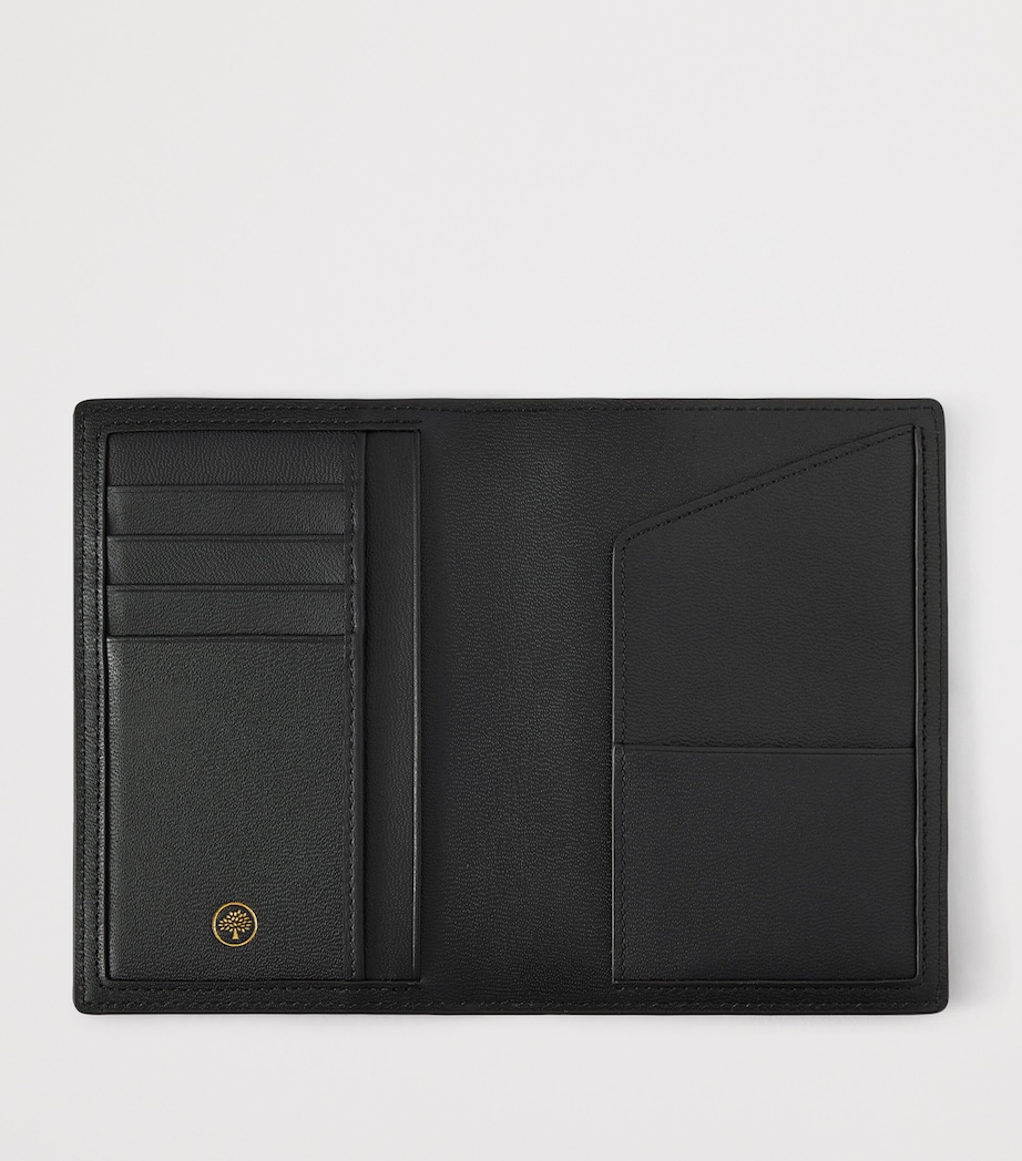 Mulberry Scotch Grain Passport Cover Mole Cognac Image 2