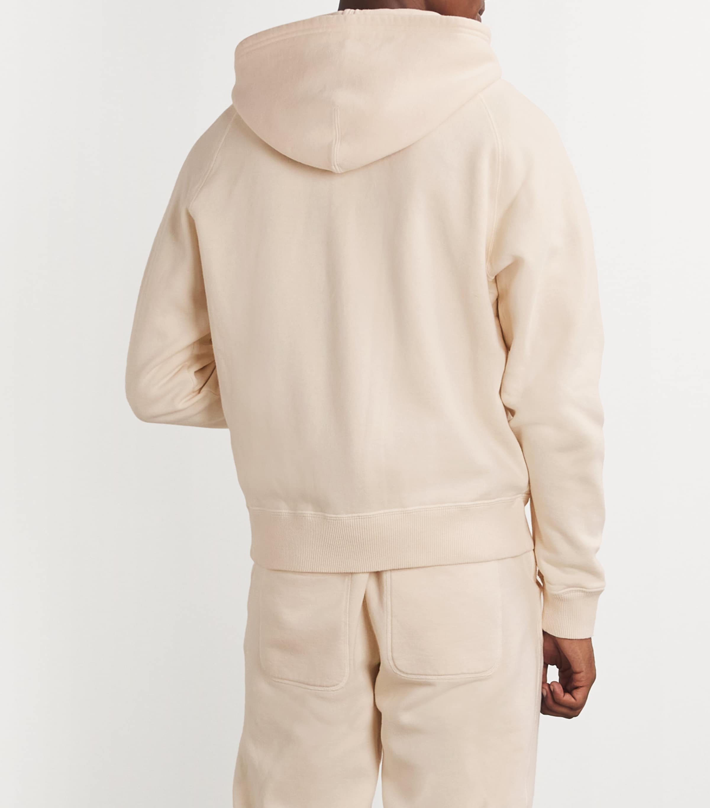 パーカー・フーディ Tom Ford Beige Cotton Hoodie Sweatshirt TOM FORD Cotton Garment-Dyed Hoodie | Harrods UK